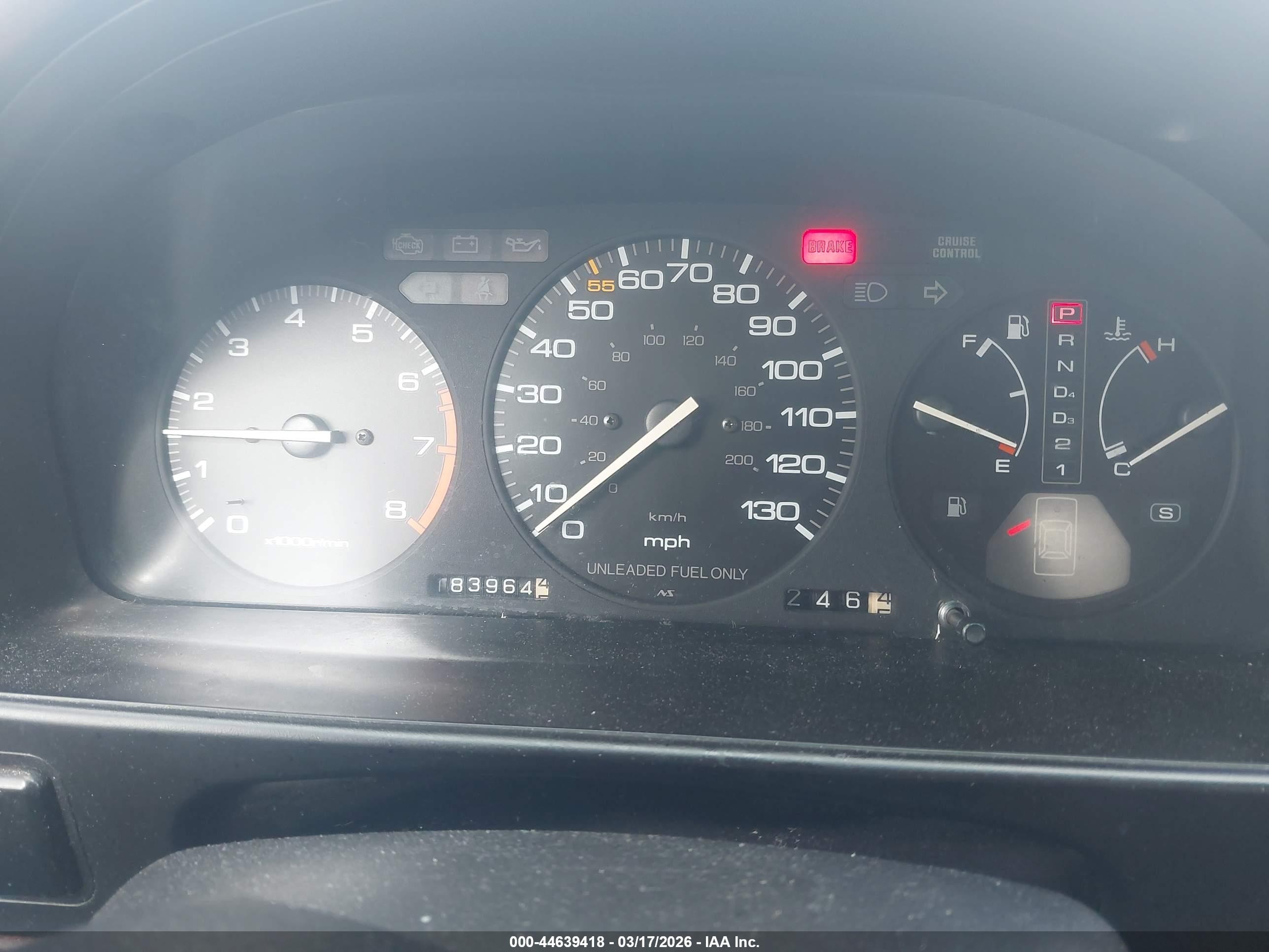 1990 Honda Accord Lx/ex Tan vin: 1HGCB7655LA112103