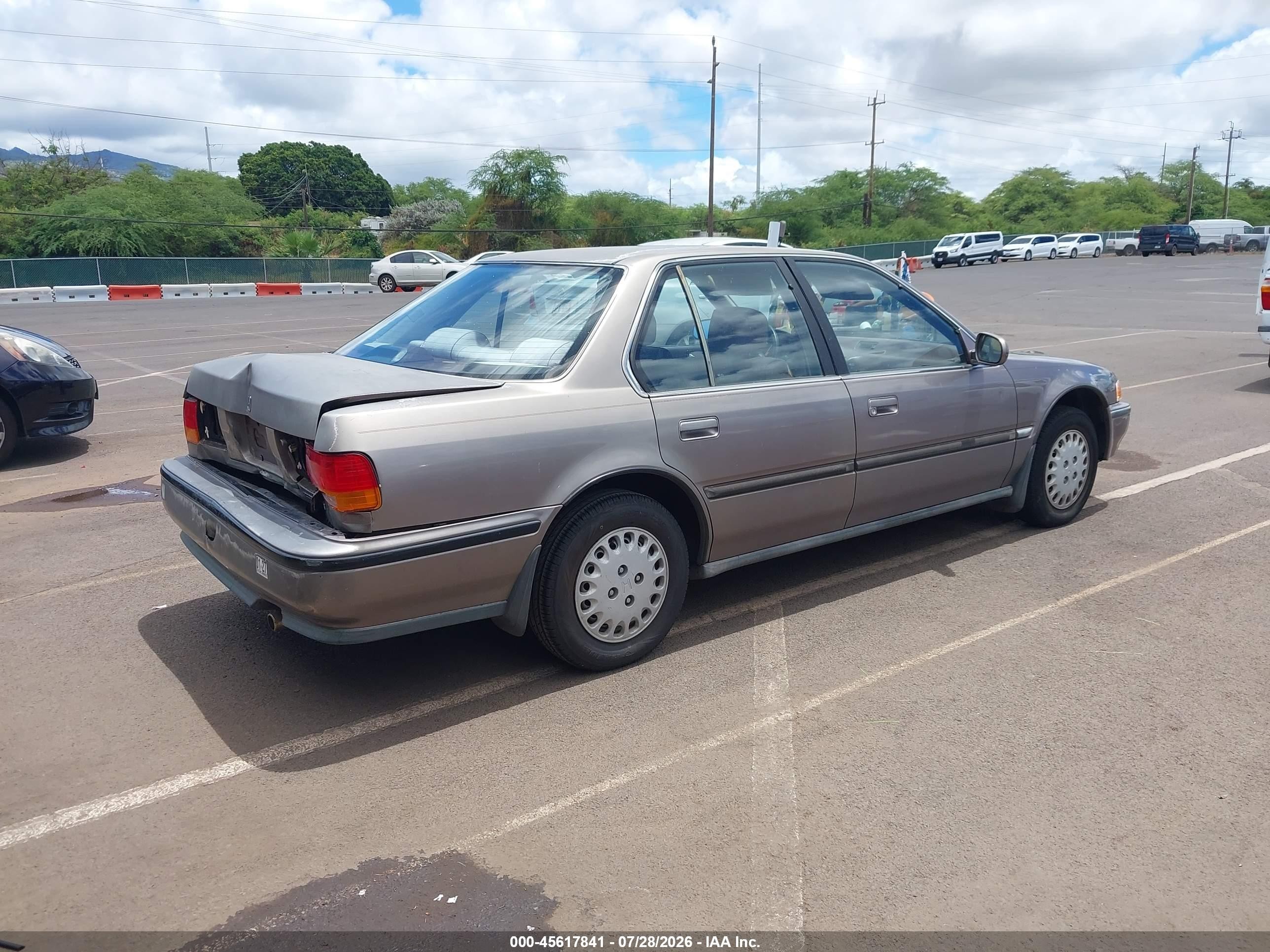 1992 Honda Accord Lx Brown vin: 1HGCB7656NA141449
