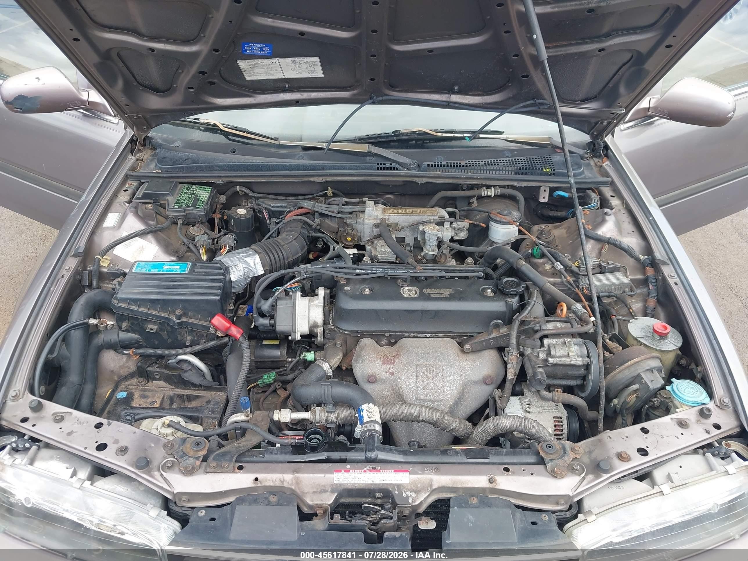 1992 Honda Accord Lx Brown vin: 1HGCB7656NA141449