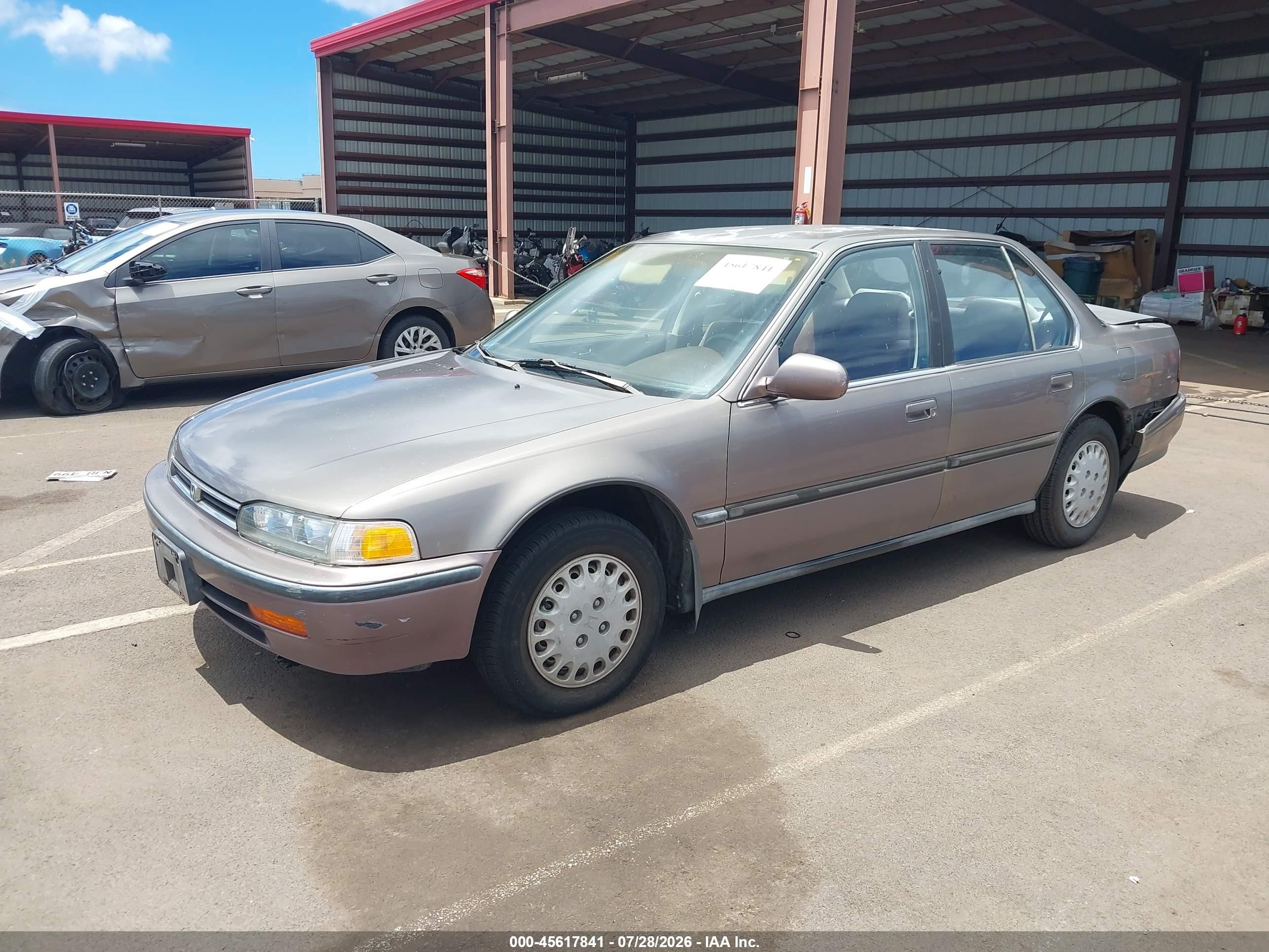 1992 Honda Accord Lx Brown vin: 1HGCB7656NA141449