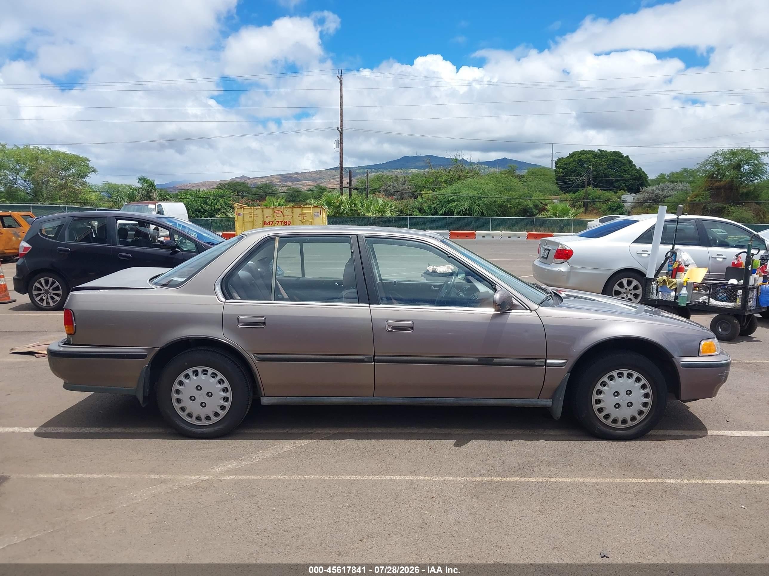 1992 Honda Accord Lx Brown vin: 1HGCB7656NA141449