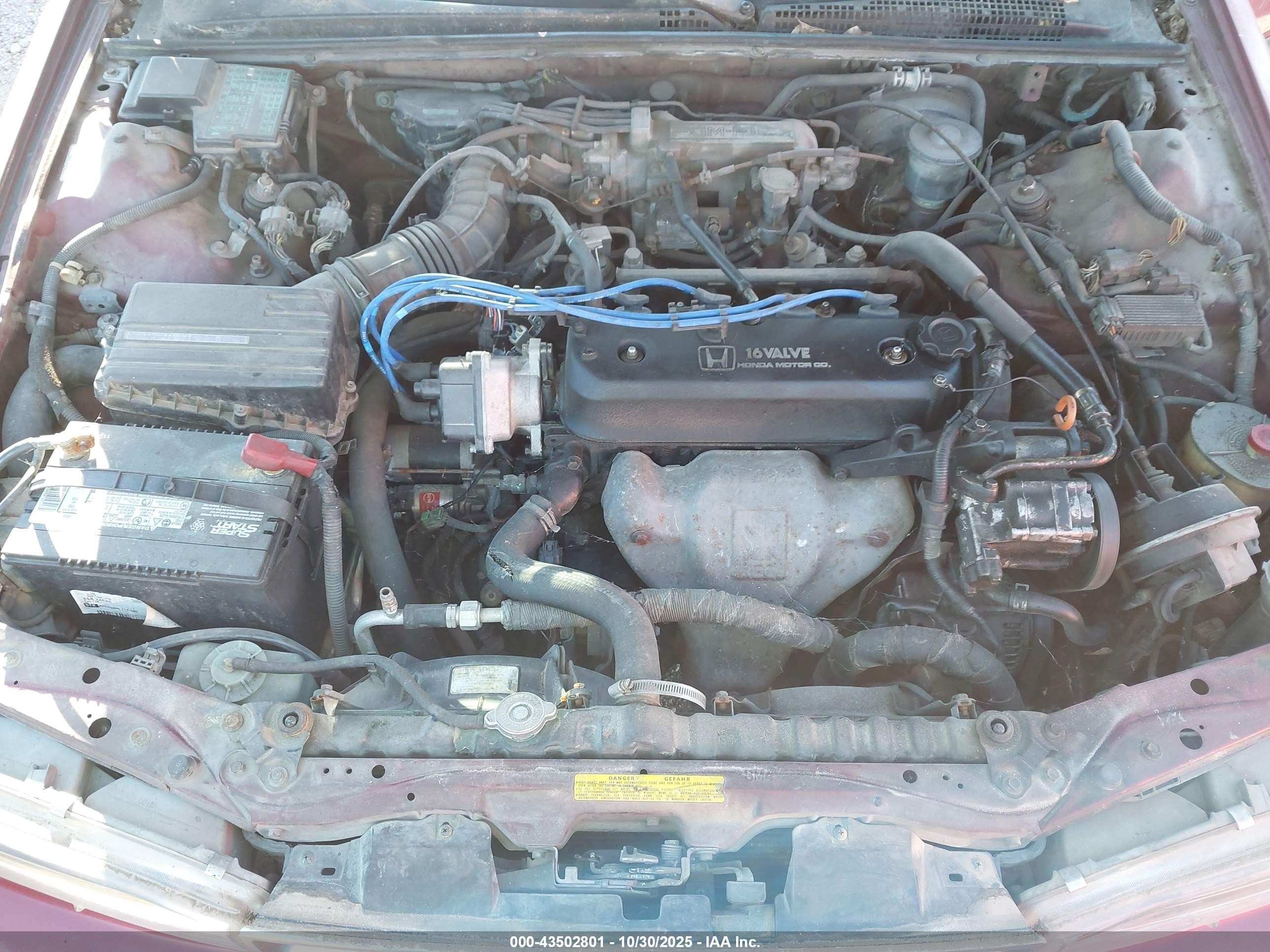 1991 Honda Accord Lx/ex Maroon vin: 1HGCB7657MA101086