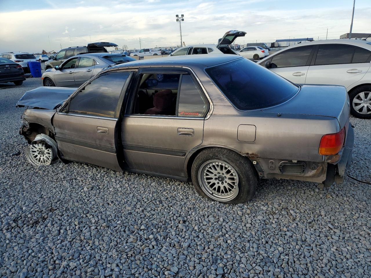 1992 Honda Accord Lx Gray vin: 1HGCB7657NA188909