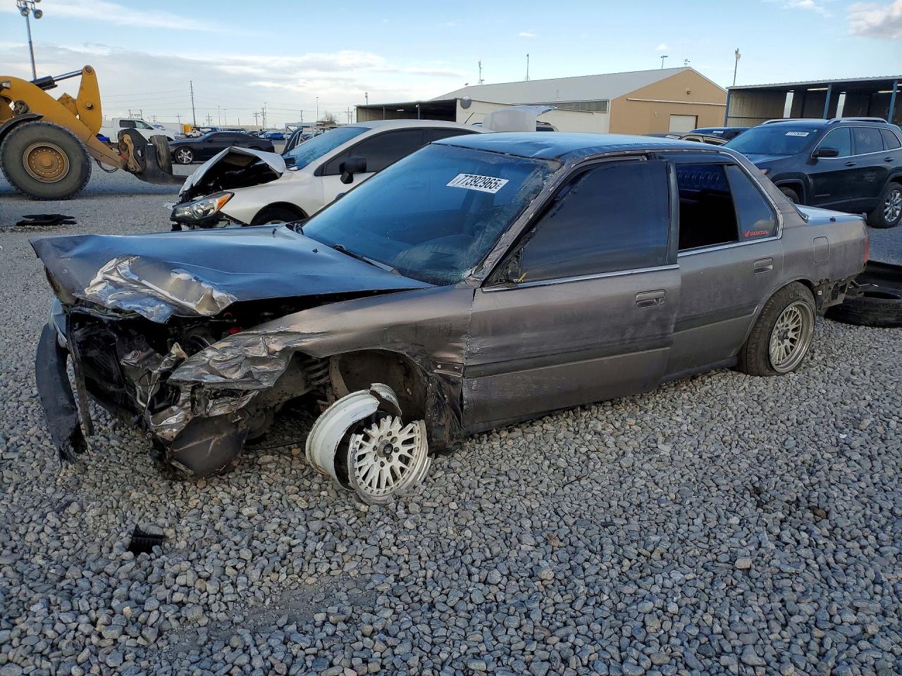 1992 Honda Accord Lx Gray vin: 1HGCB7657NA188909