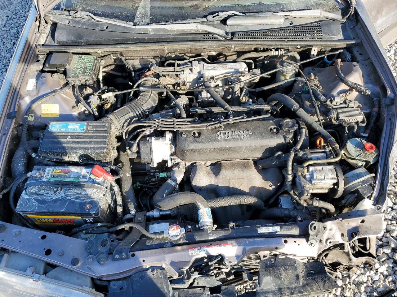1992 Honda Accord Lx Gray vin: 1HGCB7657NA188909