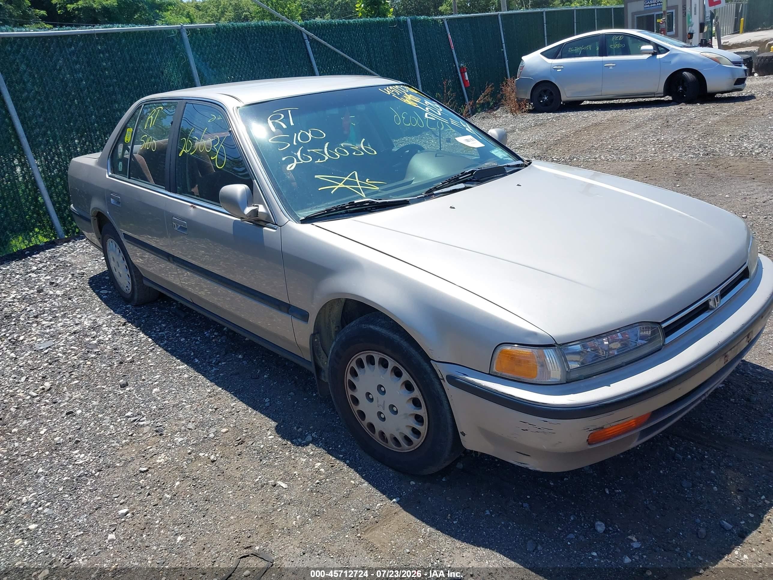 1993 Honda Accord Lx Gray vin: 1HGCB7657PA088411