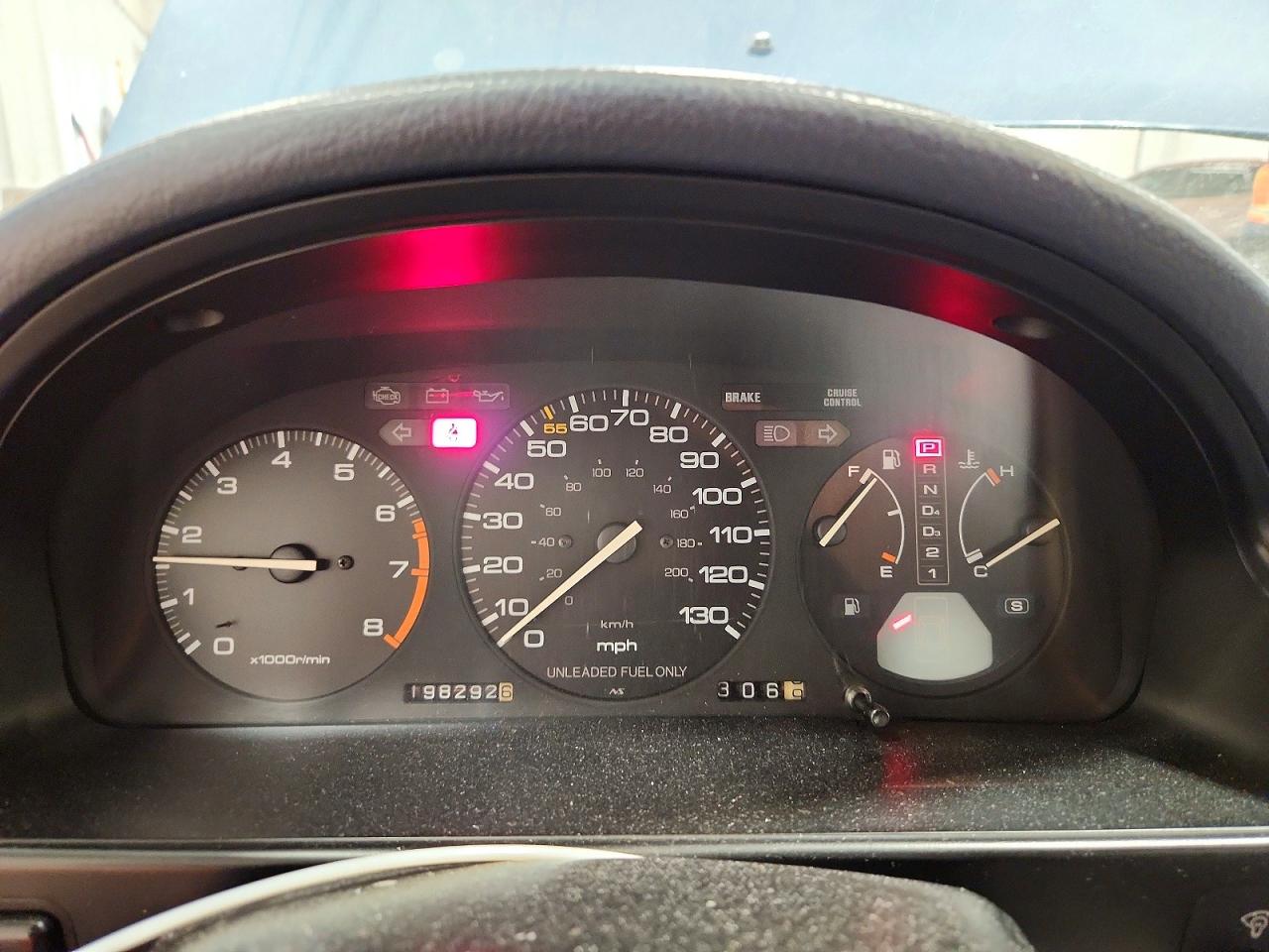 1990 Honda Accord Lx Blue vin: 1HGCB7658LA000105