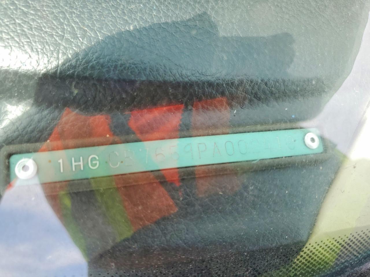 1993 Honda Accord Lx Green vin: 1HGCB7659PA002418