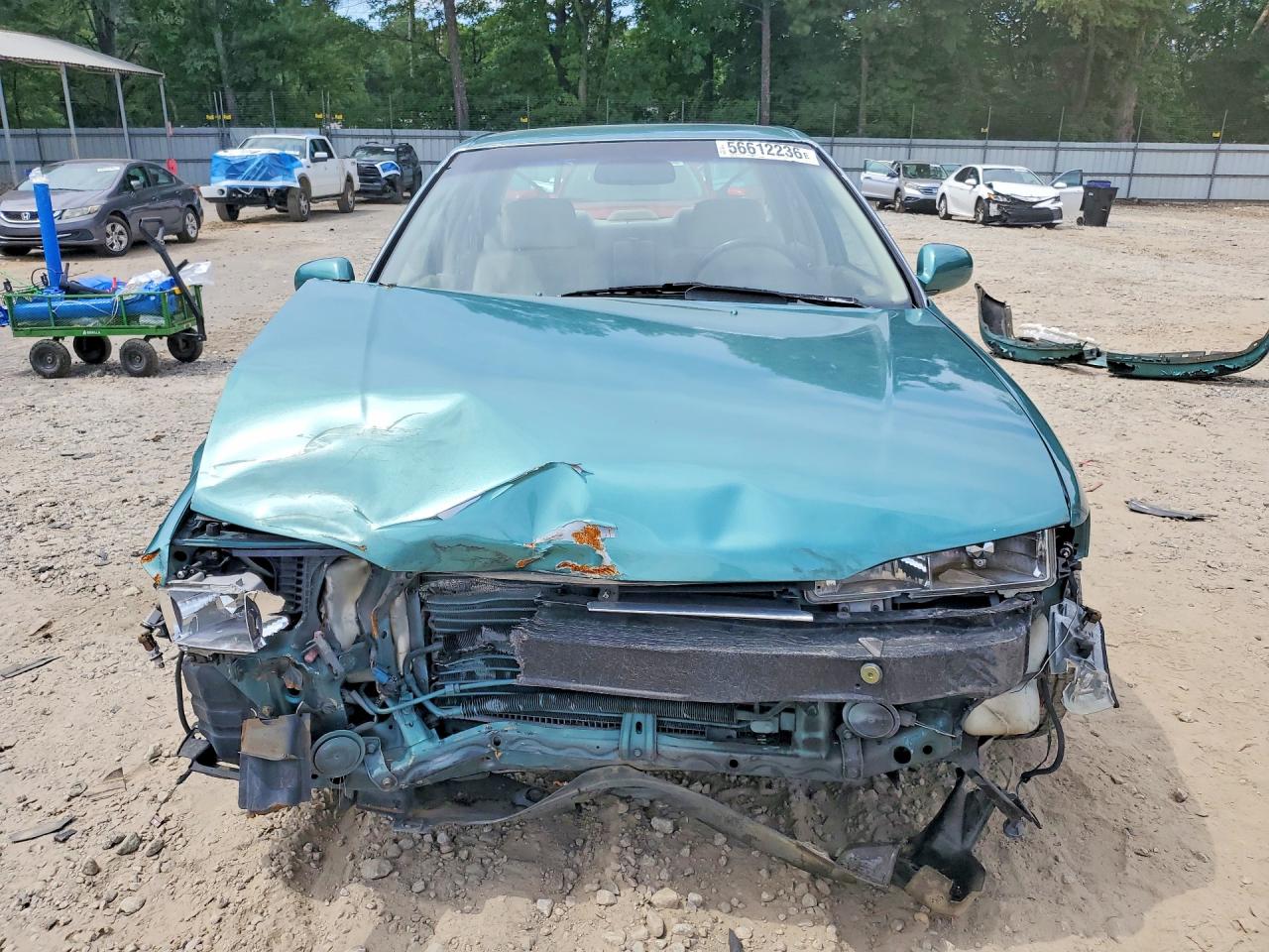 1993 Honda Accord Lx Green vin: 1HGCB7659PA002418
