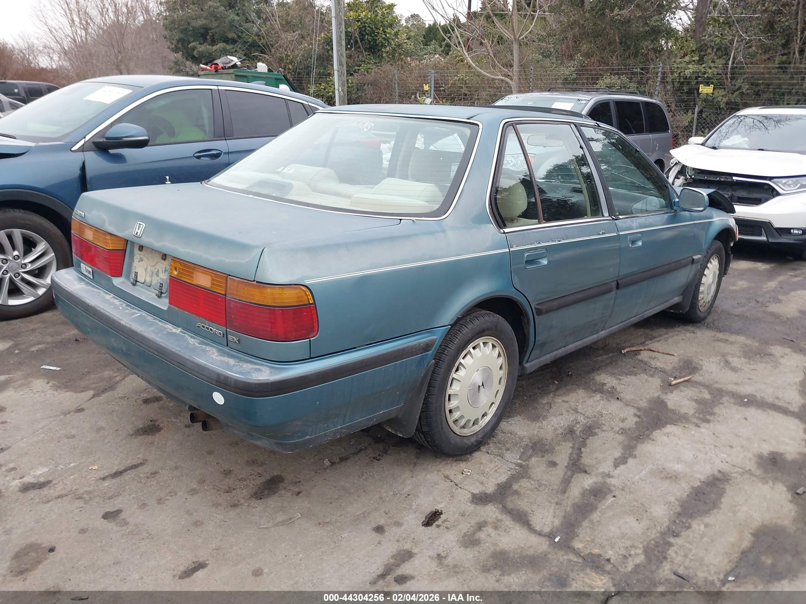 1990 Honda Accord Ex/ex-r Зеленый vin: 1HGCB7660LA103656