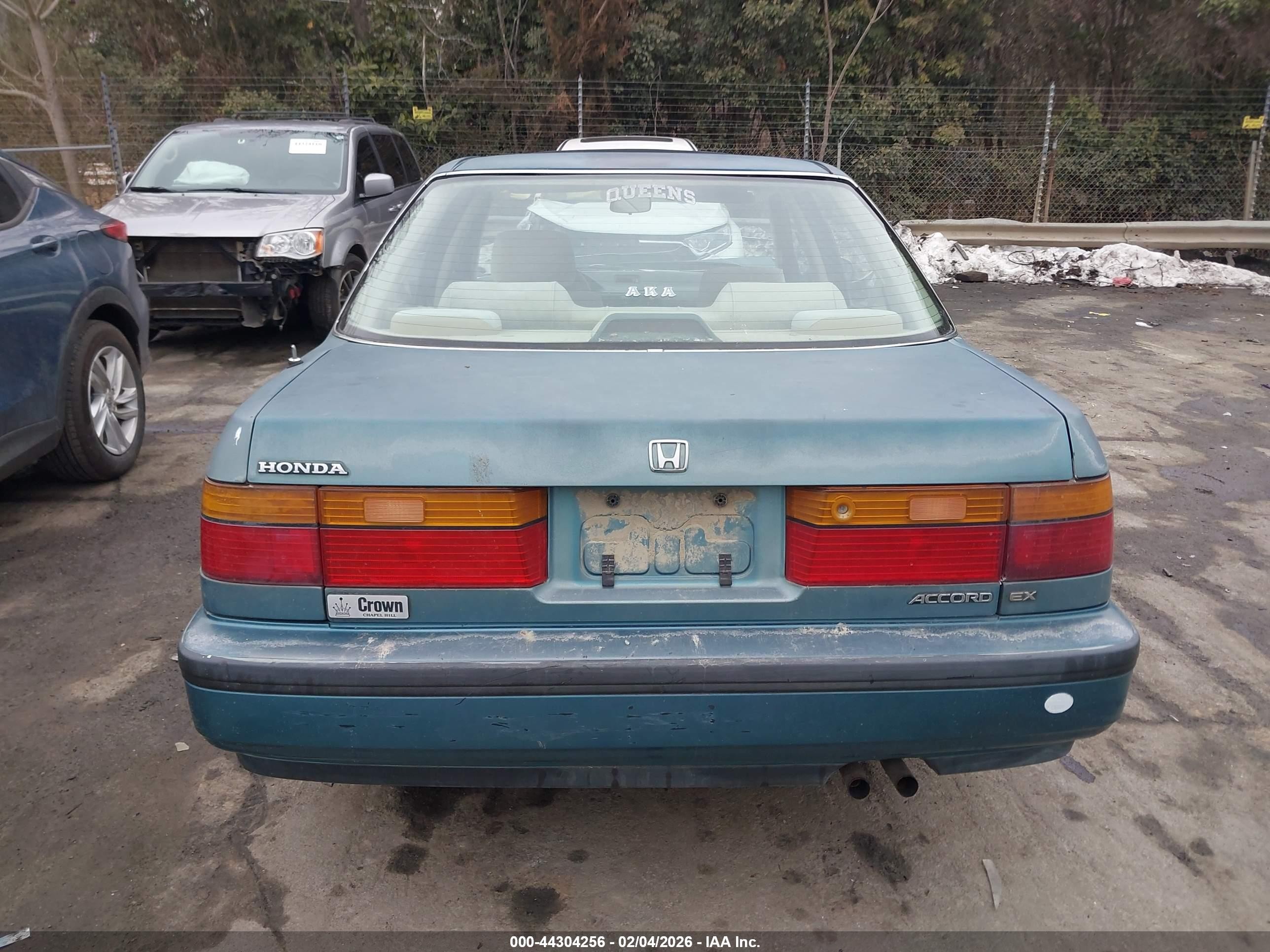 1990 Honda Accord Ex/ex-r Зеленый vin: 1HGCB7660LA103656