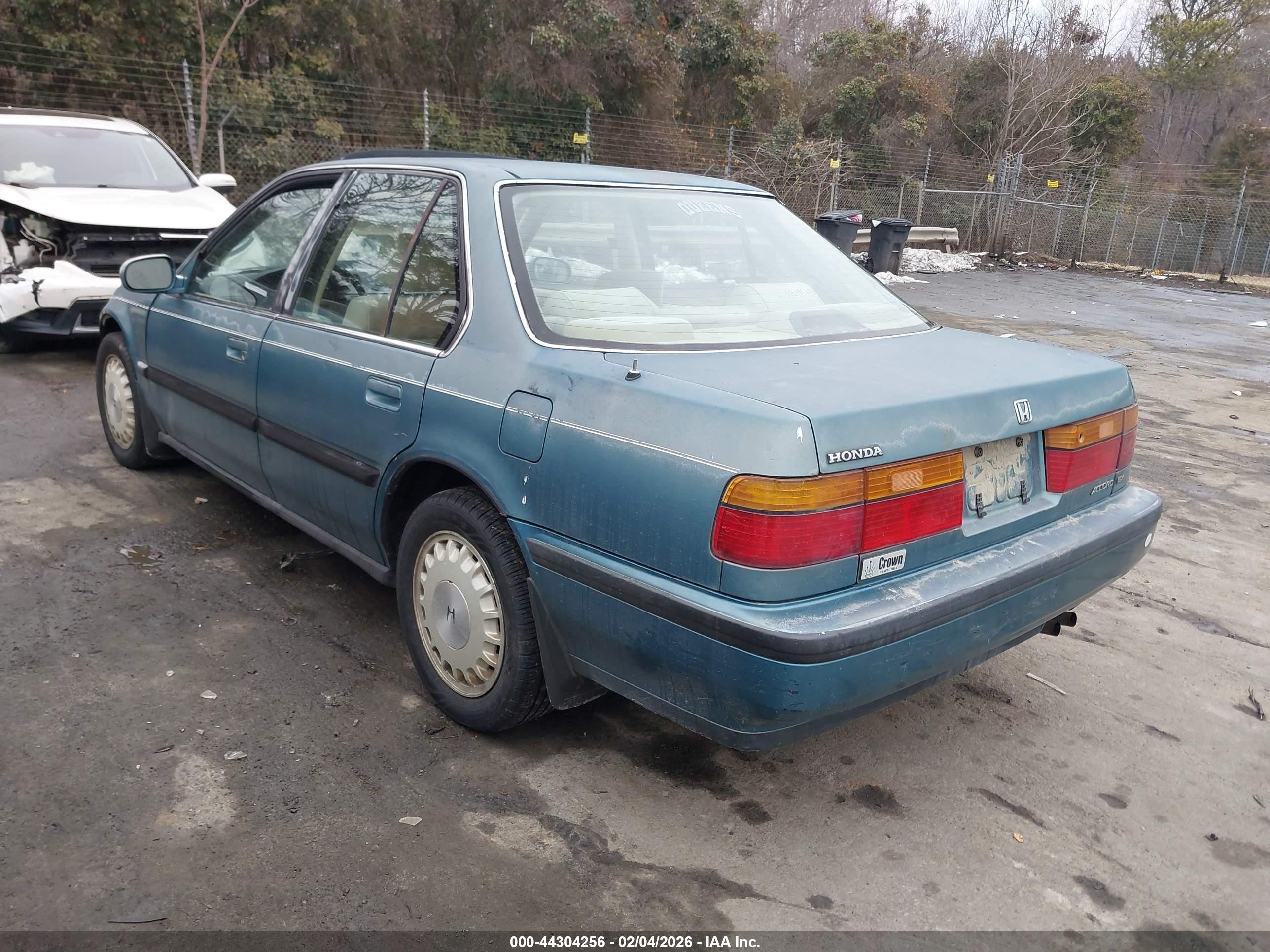 1990 Honda Accord Ex/ex-r Зеленый vin: 1HGCB7660LA103656