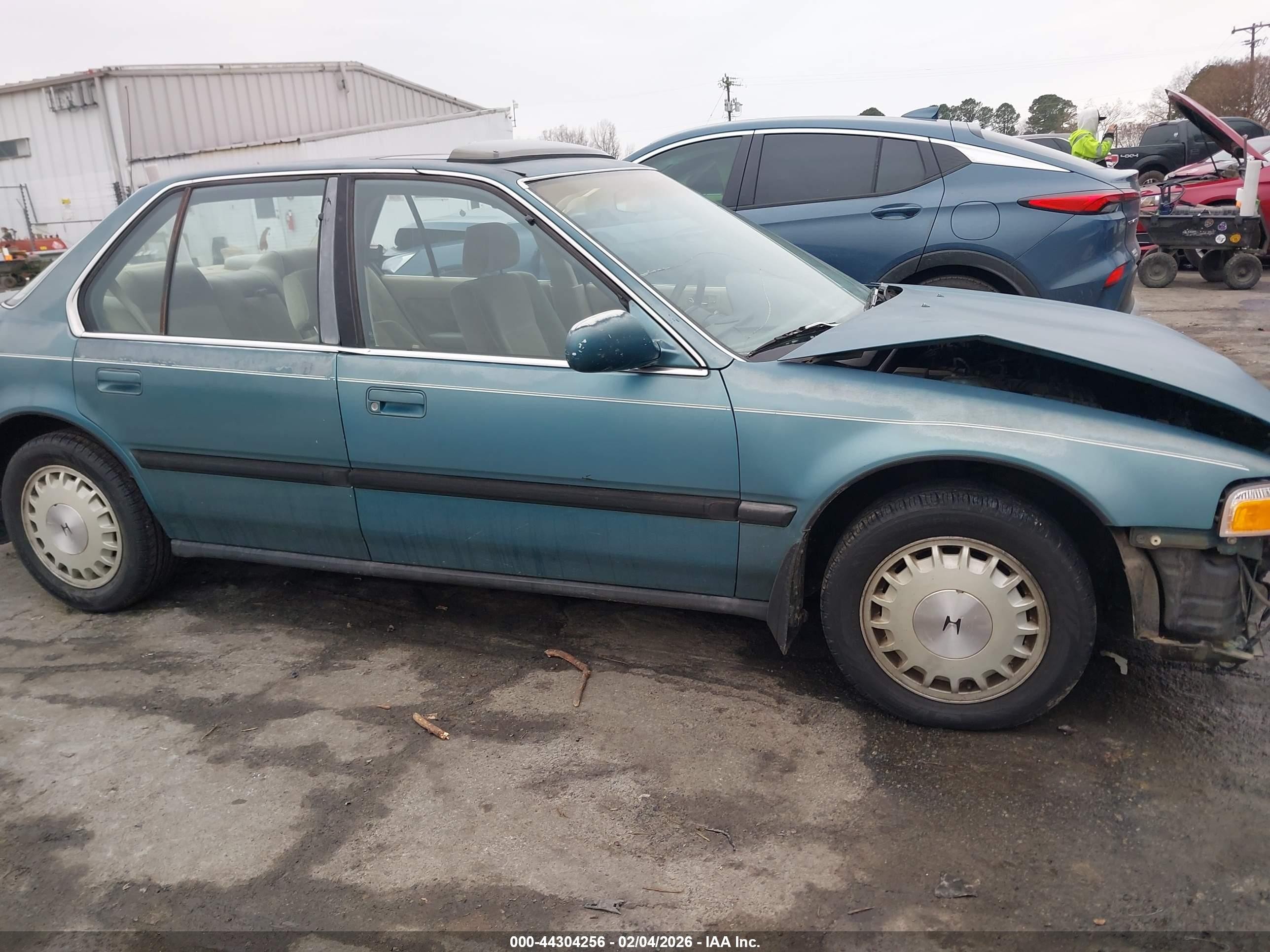 1990 Honda Accord Ex/ex-r Зеленый vin: 1HGCB7660LA103656