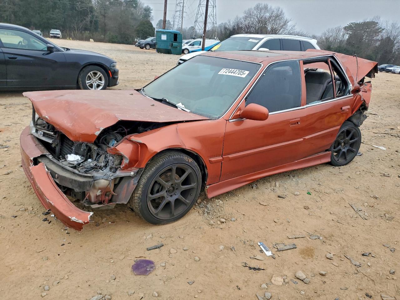 1990 Honda Accord Ex Orange vin: 1HGCB7660LA127164