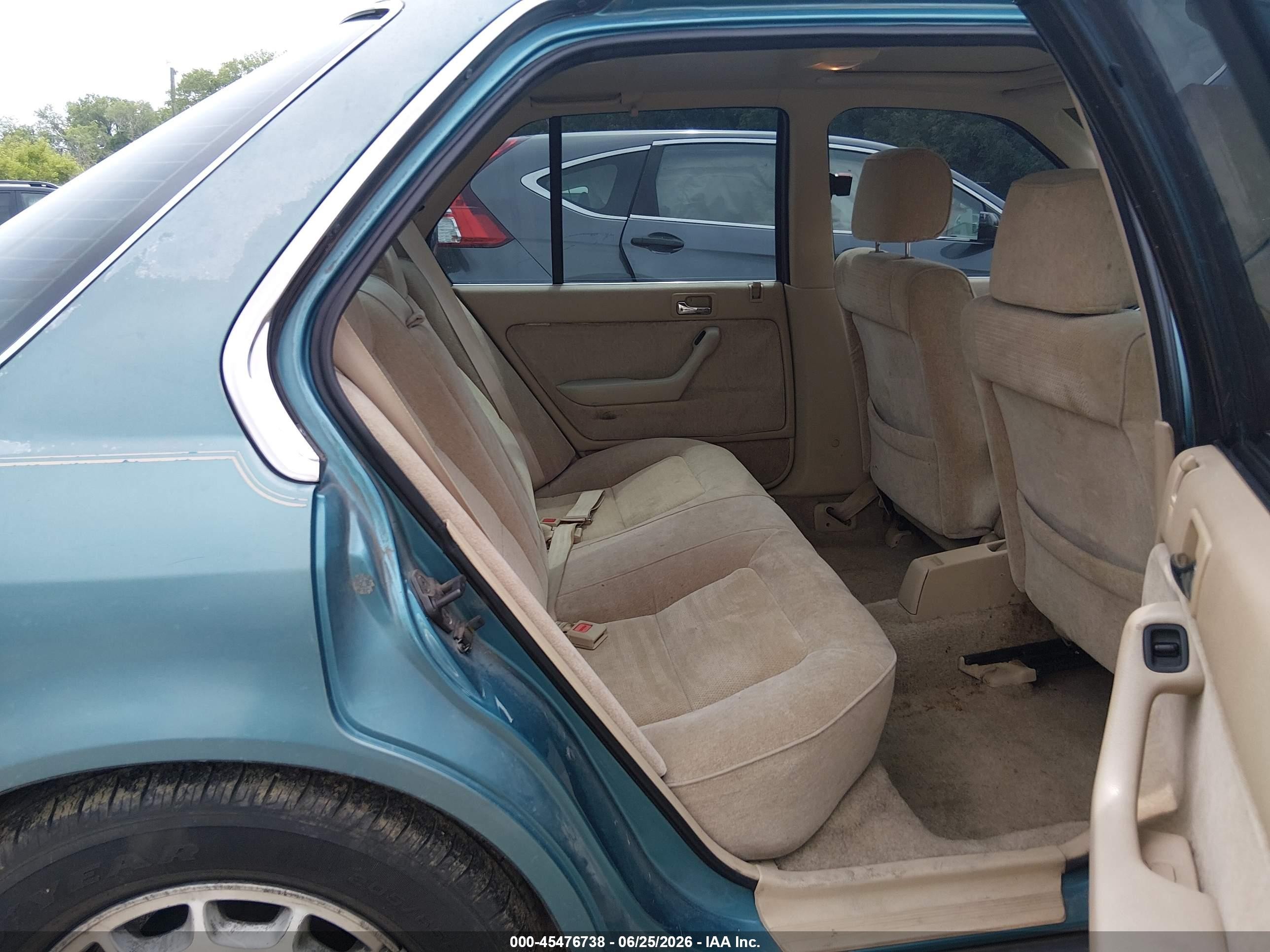 1991 Honda Accord Ex/ex-r Teal vin: 1HGCB7660MA055139