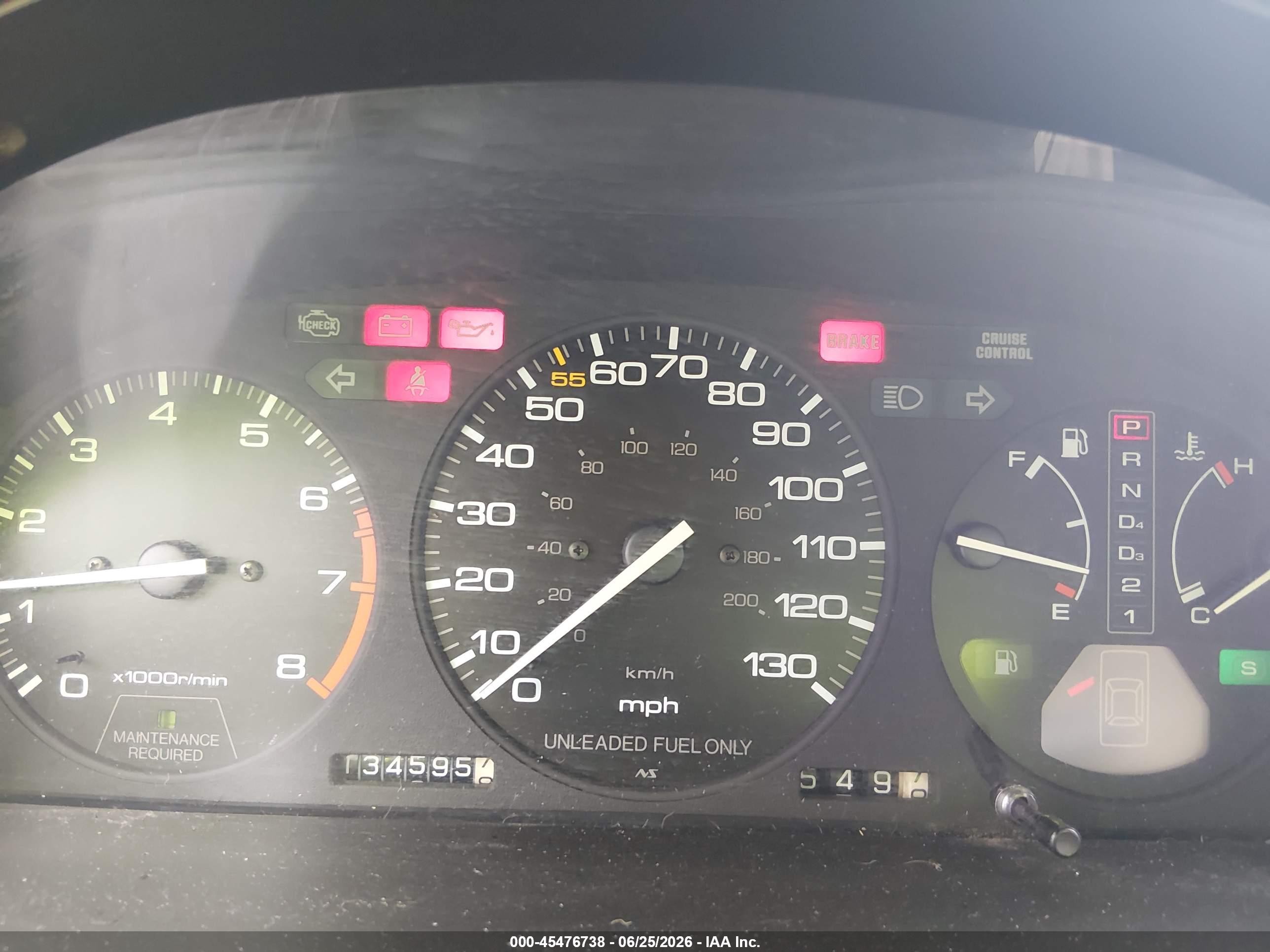 1991 Honda Accord Ex/ex-r Teal vin: 1HGCB7660MA055139