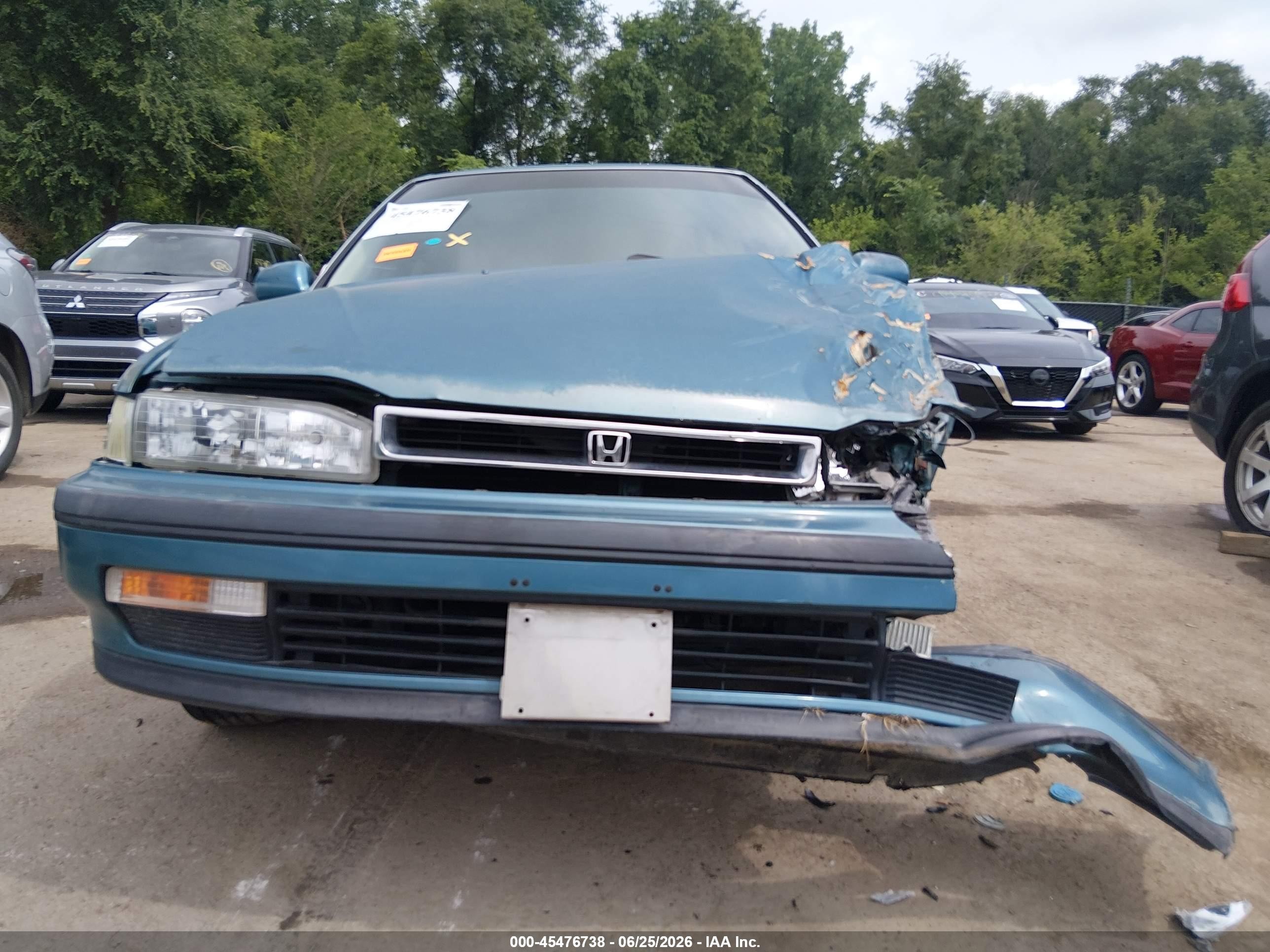 1991 Honda Accord Ex/ex-r Teal vin: 1HGCB7660MA055139