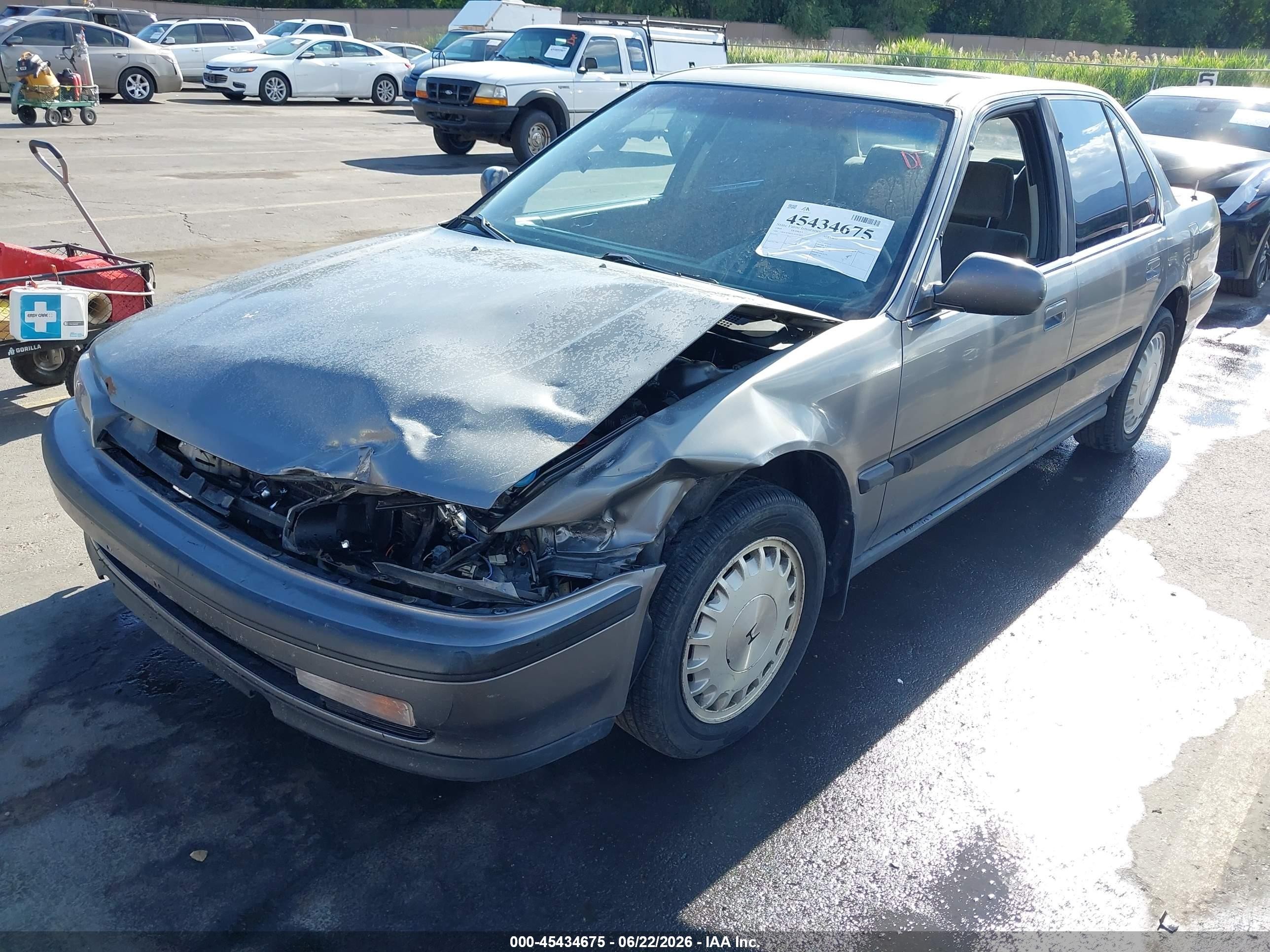 1990 Honda Accord Ex/ex-r Gray vin: 1HGCB7661LA183887
