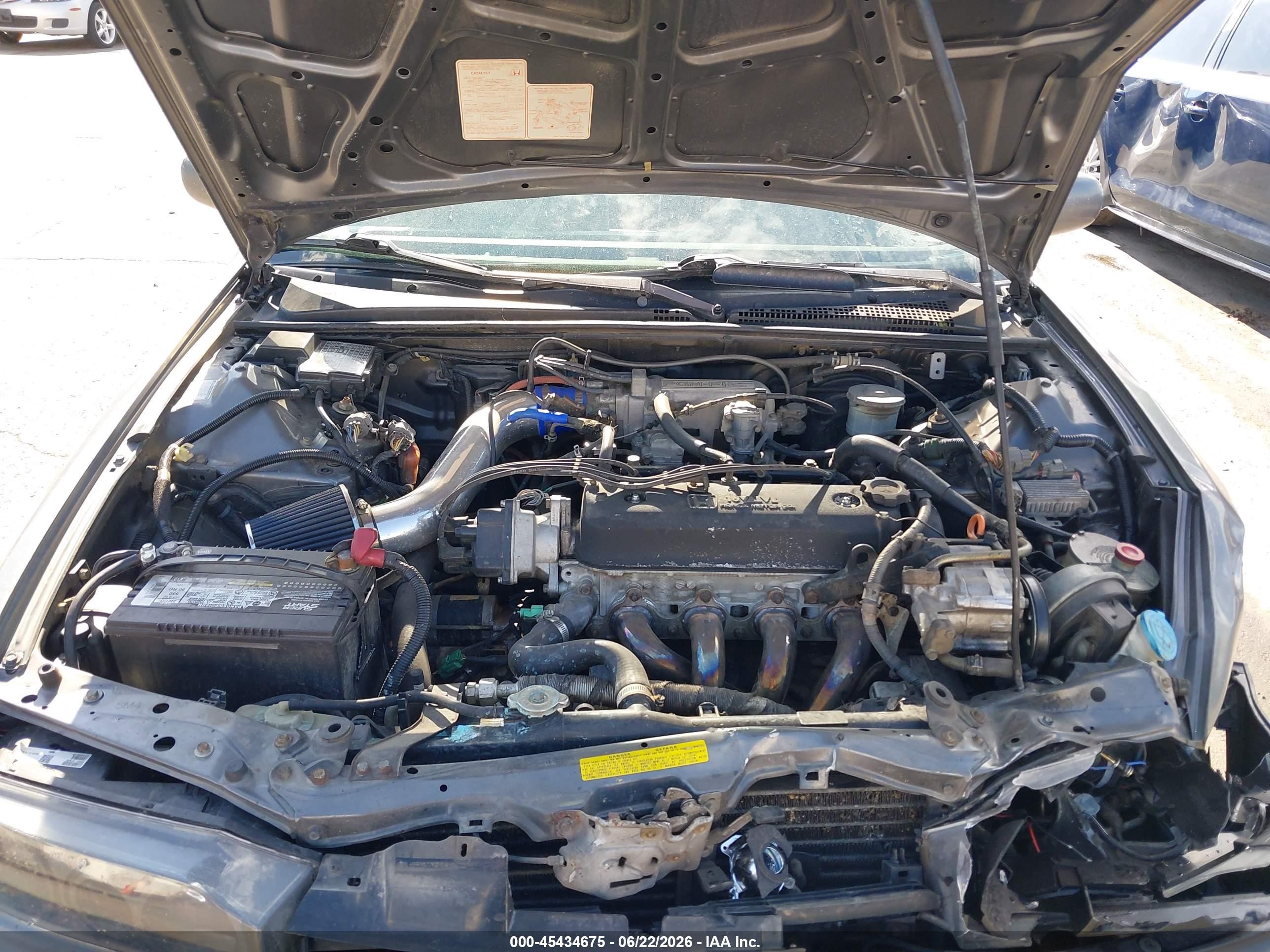 1990 Honda Accord Ex/ex-r Gray vin: 1HGCB7661LA183887
