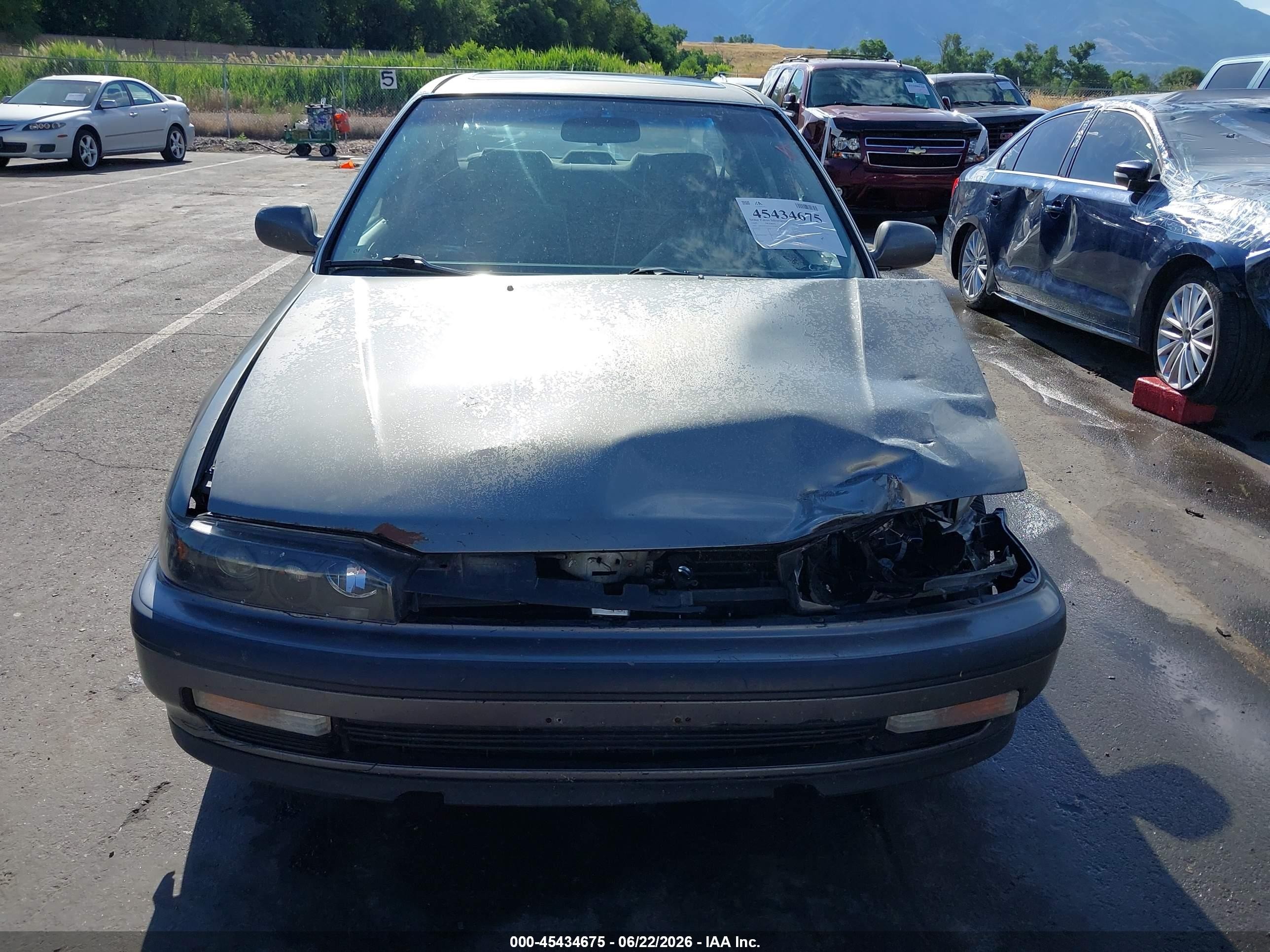 1990 Honda Accord Ex/ex-r Gray vin: 1HGCB7661LA183887