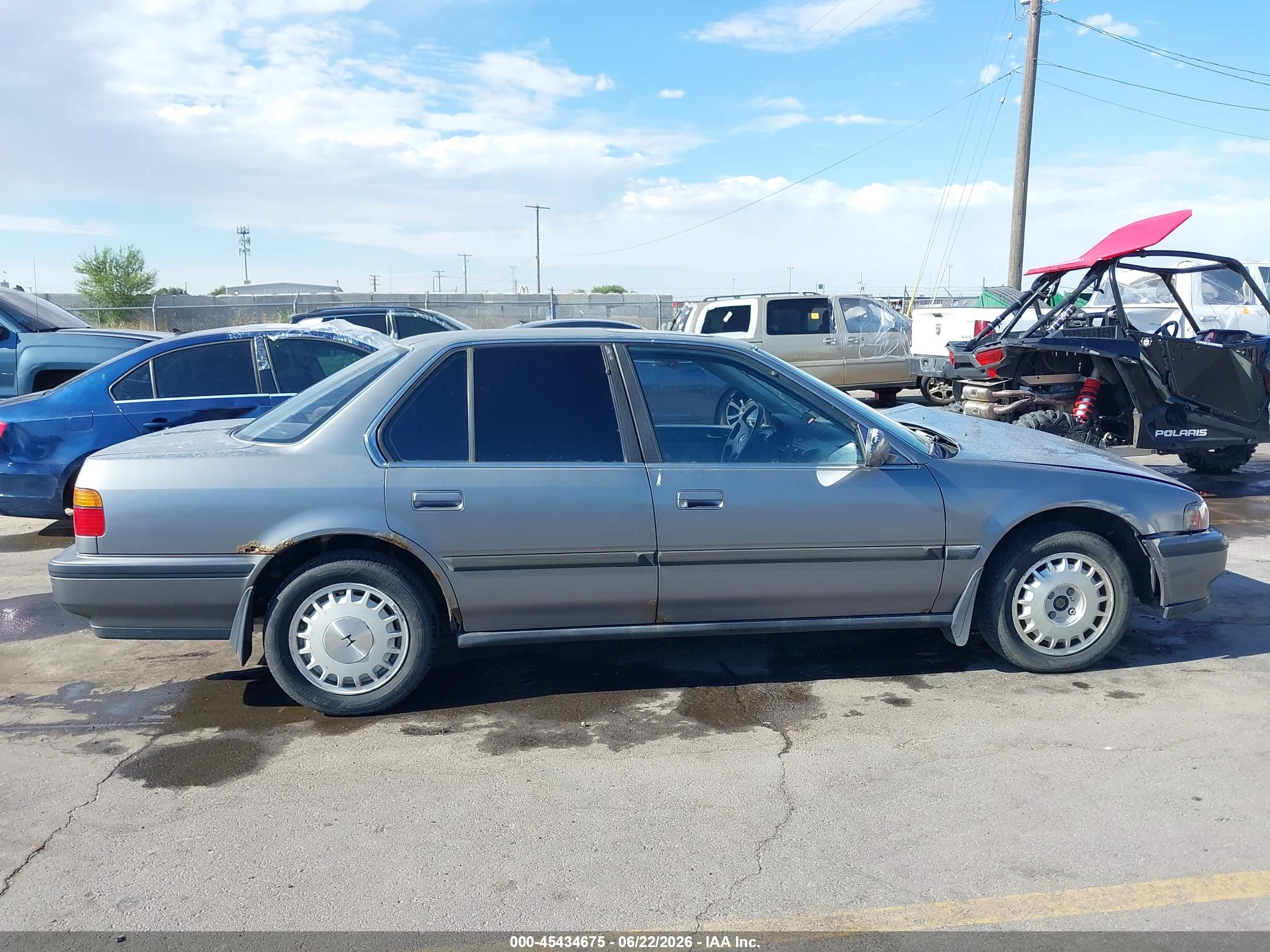 1990 Honda Accord Ex/ex-r Gray vin: 1HGCB7661LA183887
