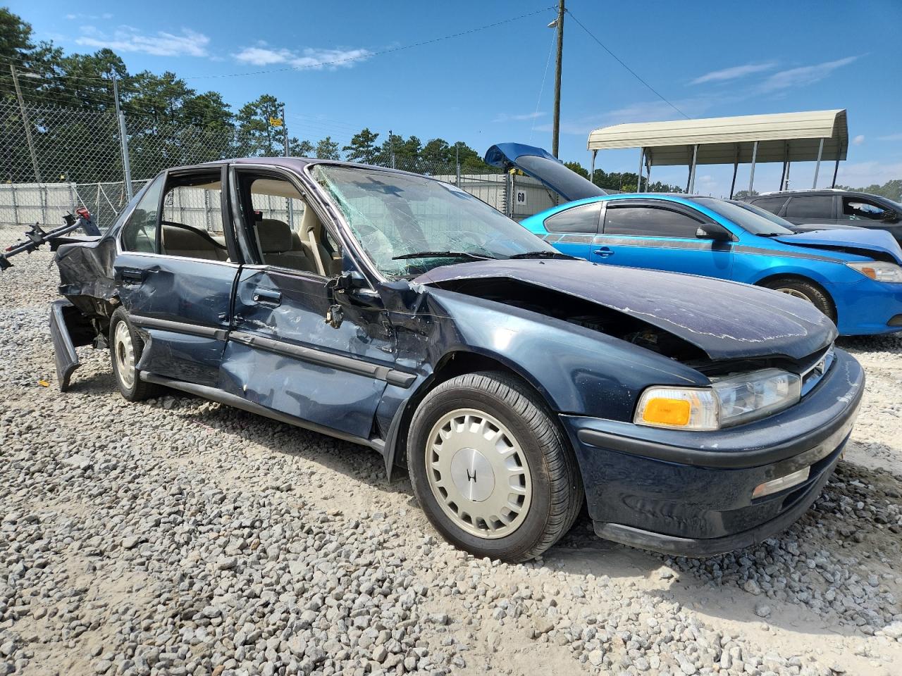 1990 Honda Accord Ex Blue vin: 1HGCB7662LA094202