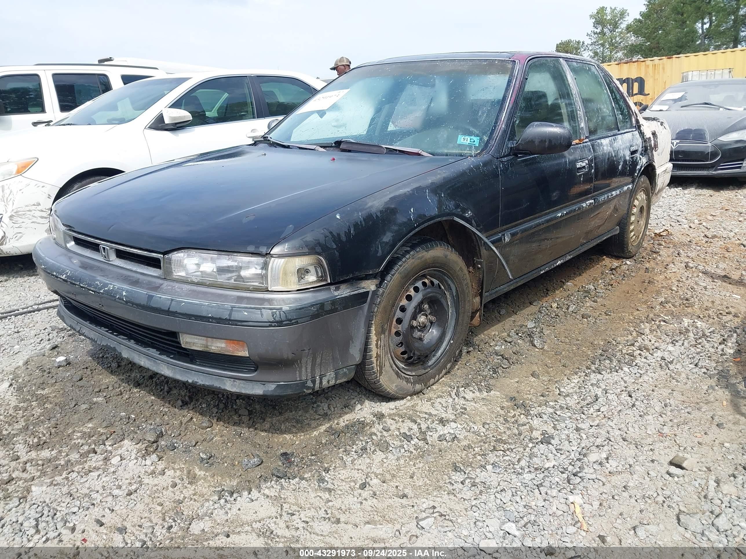 1990 Honda Accord Ex/ex-r Black vin: 1HGCB7666LA071554