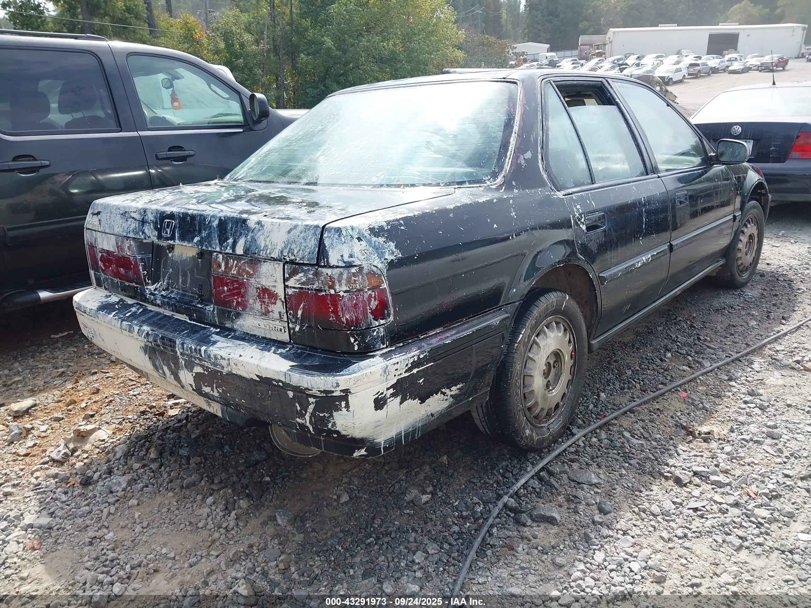 1990 Honda Accord Ex/ex-r Black vin: 1HGCB7666LA071554