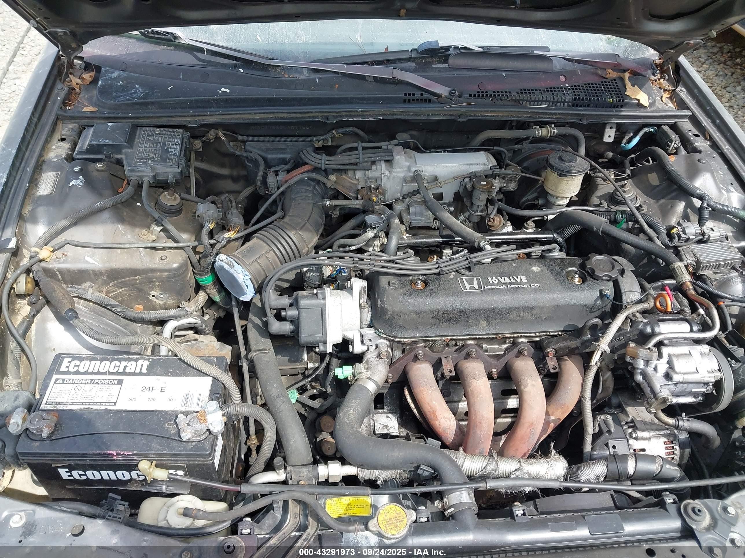 1990 Honda Accord Ex/ex-r Black vin: 1HGCB7666LA071554