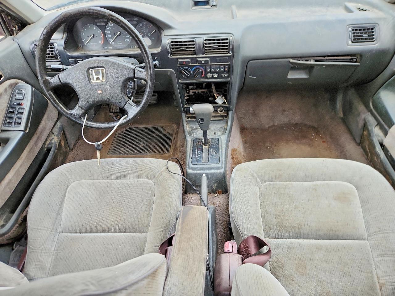 1991 Honda Accord Ex Burgundy vin: 1HGCB7668MA032840