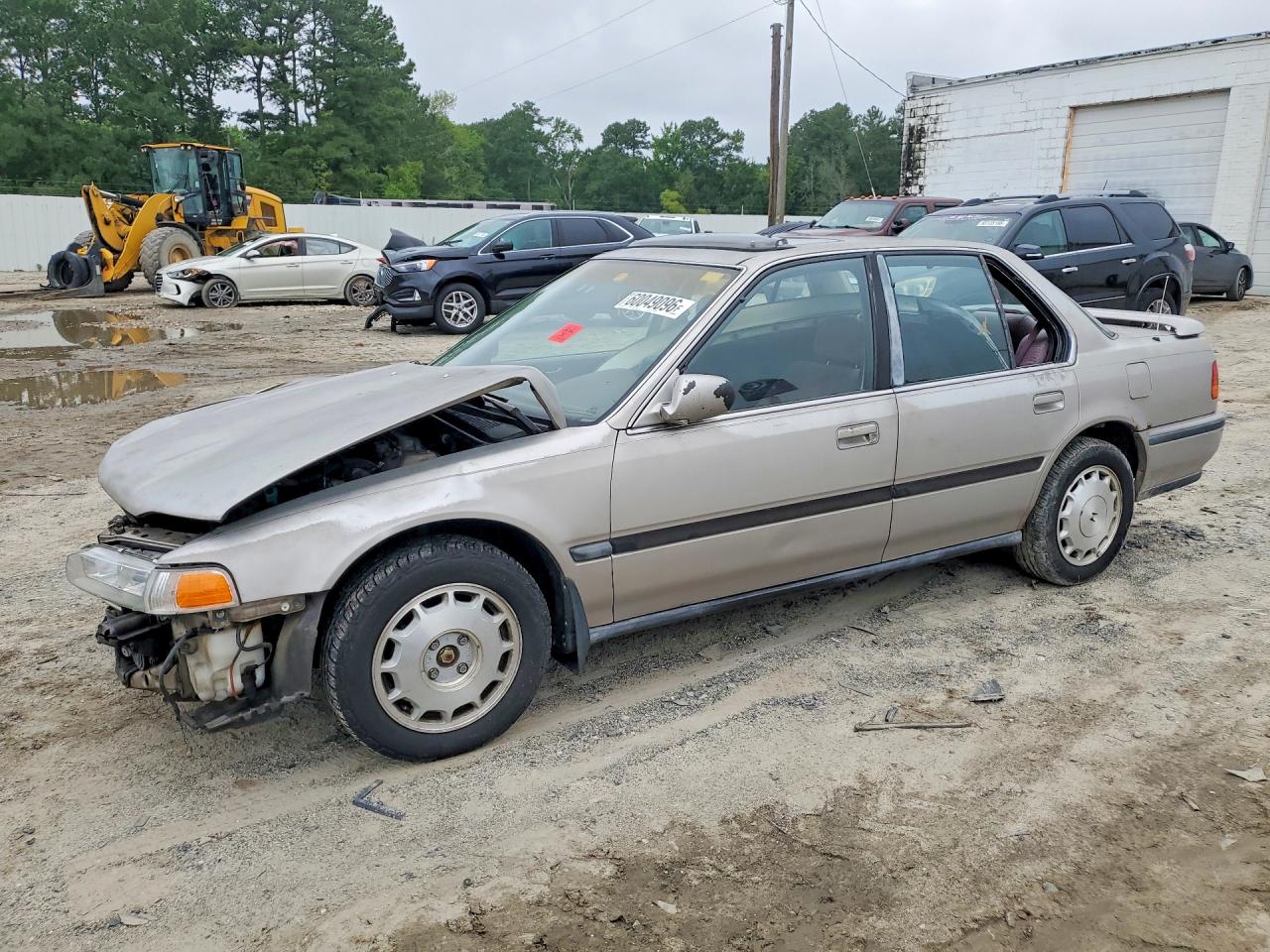1992 Honda Accord Ex Tan vin: 1HGCB7670NA221895