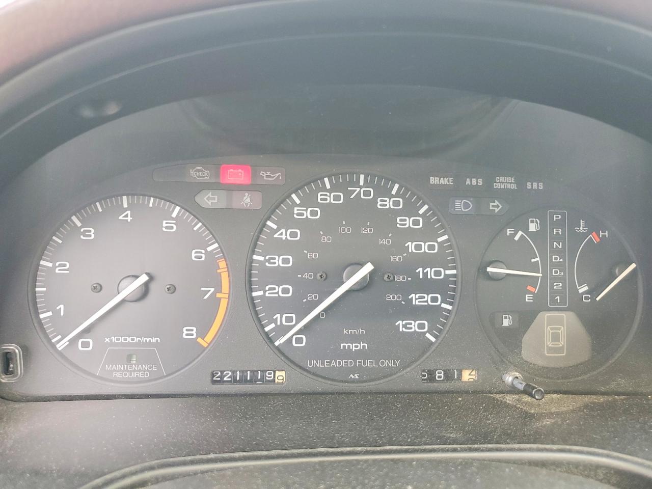 1992 Honda Accord Ex Tan vin: 1HGCB7670NA221895