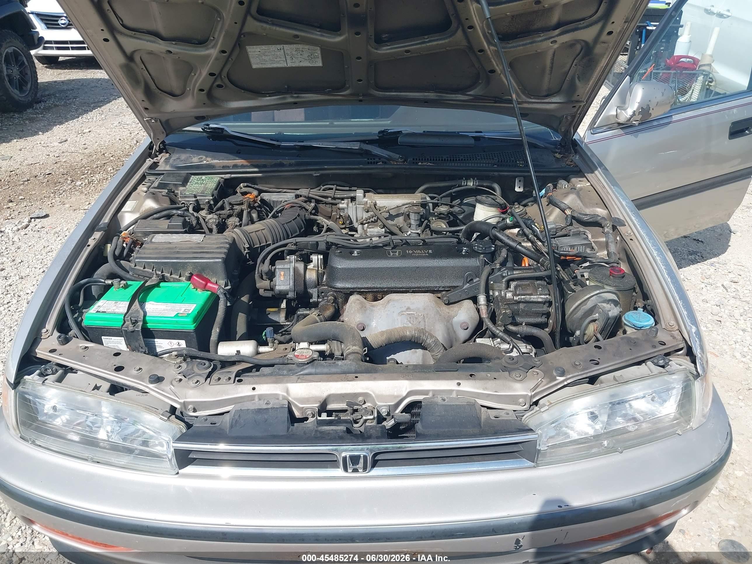 1993 Honda Accord Ex Silver vin: 1HGCB7673PA075818