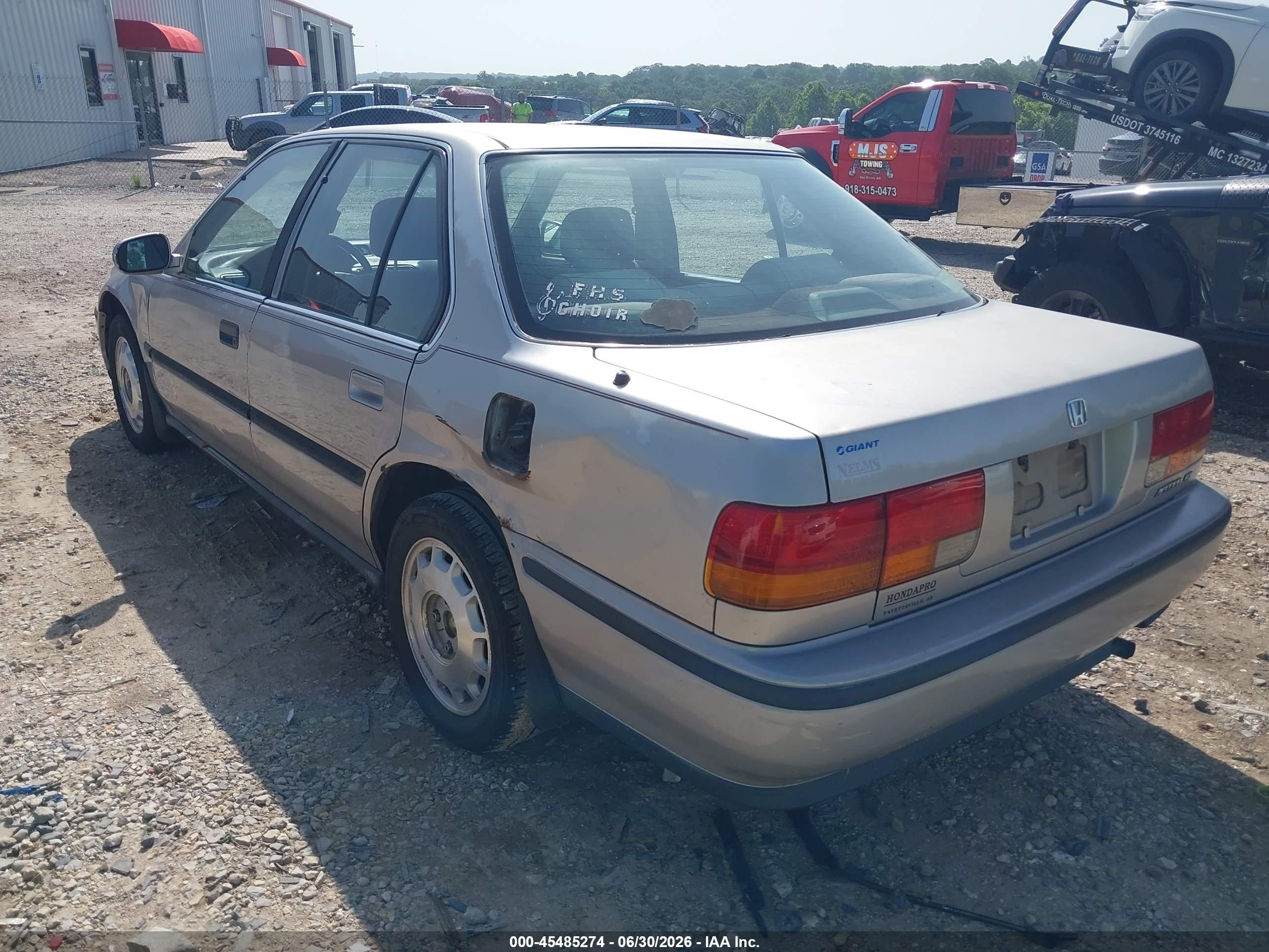 1993 Honda Accord Ex Silver vin: 1HGCB7673PA075818