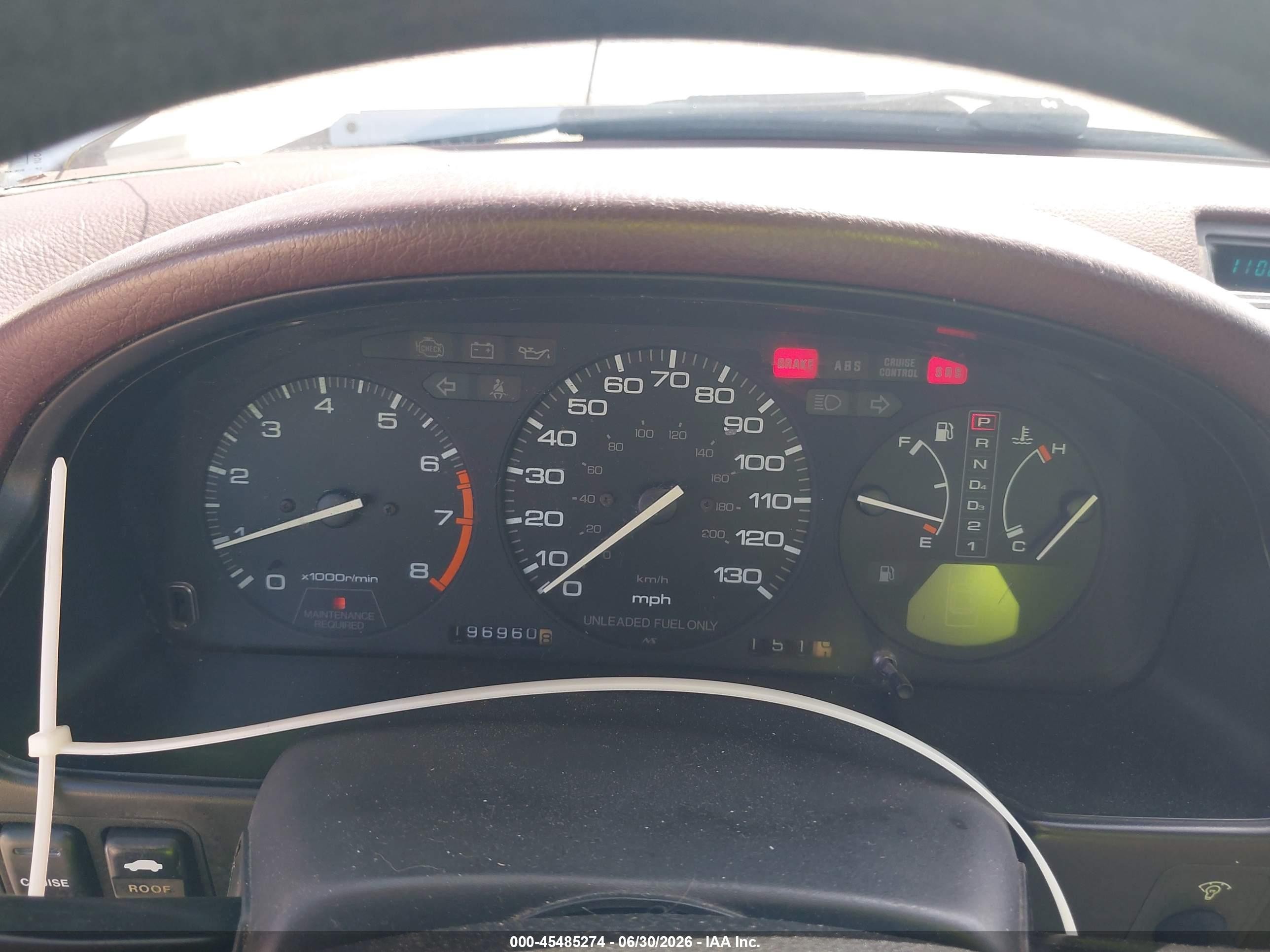 1993 Honda Accord Ex Silver vin: 1HGCB7673PA075818