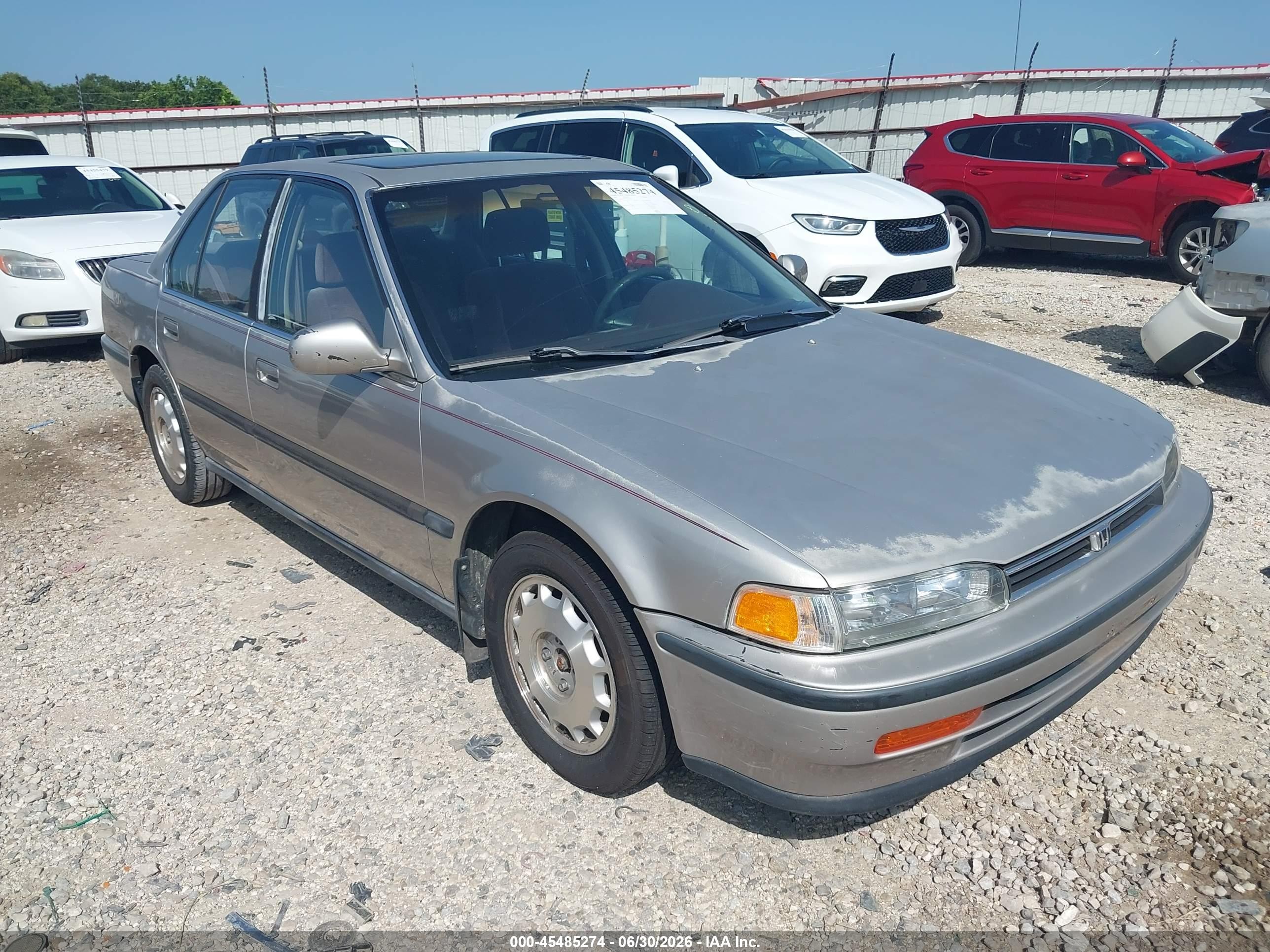 1993 Honda Accord Ex Silver vin: 1HGCB7673PA075818