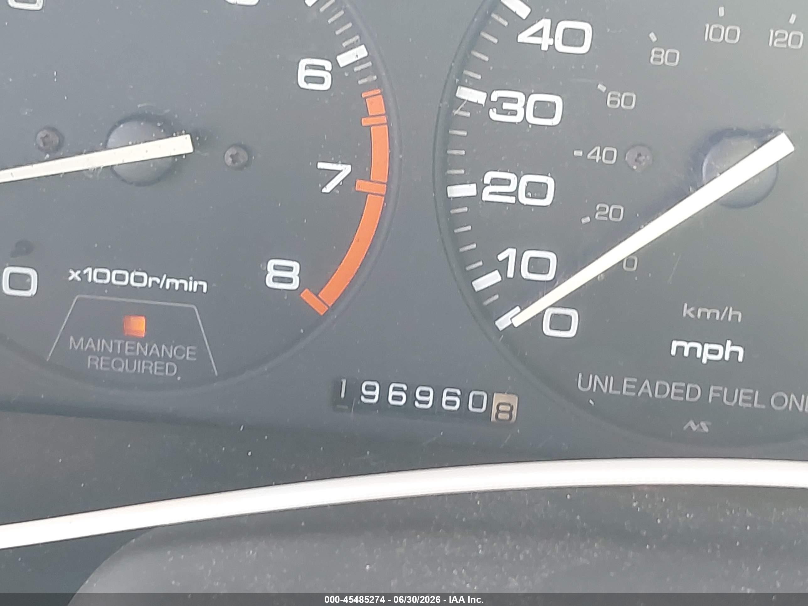 1993 Honda Accord Ex Silver vin: 1HGCB7673PA075818