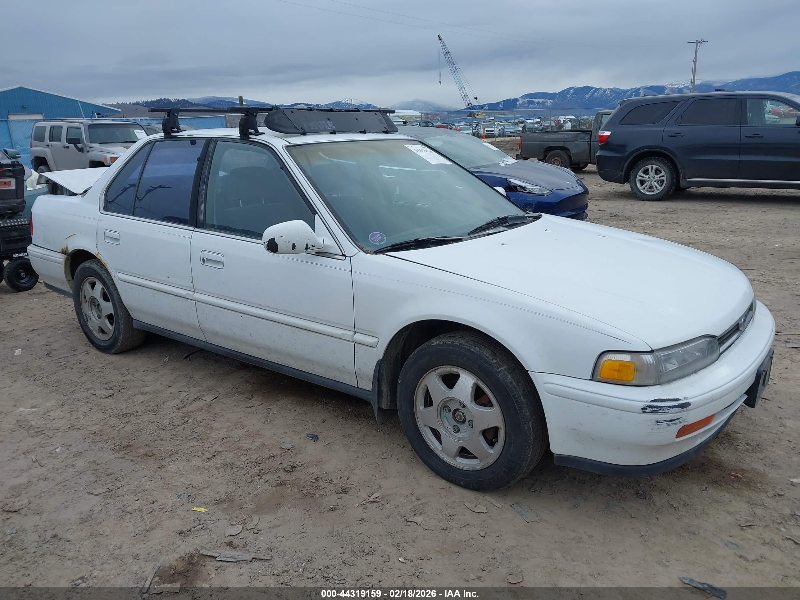 1993 Honda Accord 10th Anniversary White vin: 1HGCB7693PA076596