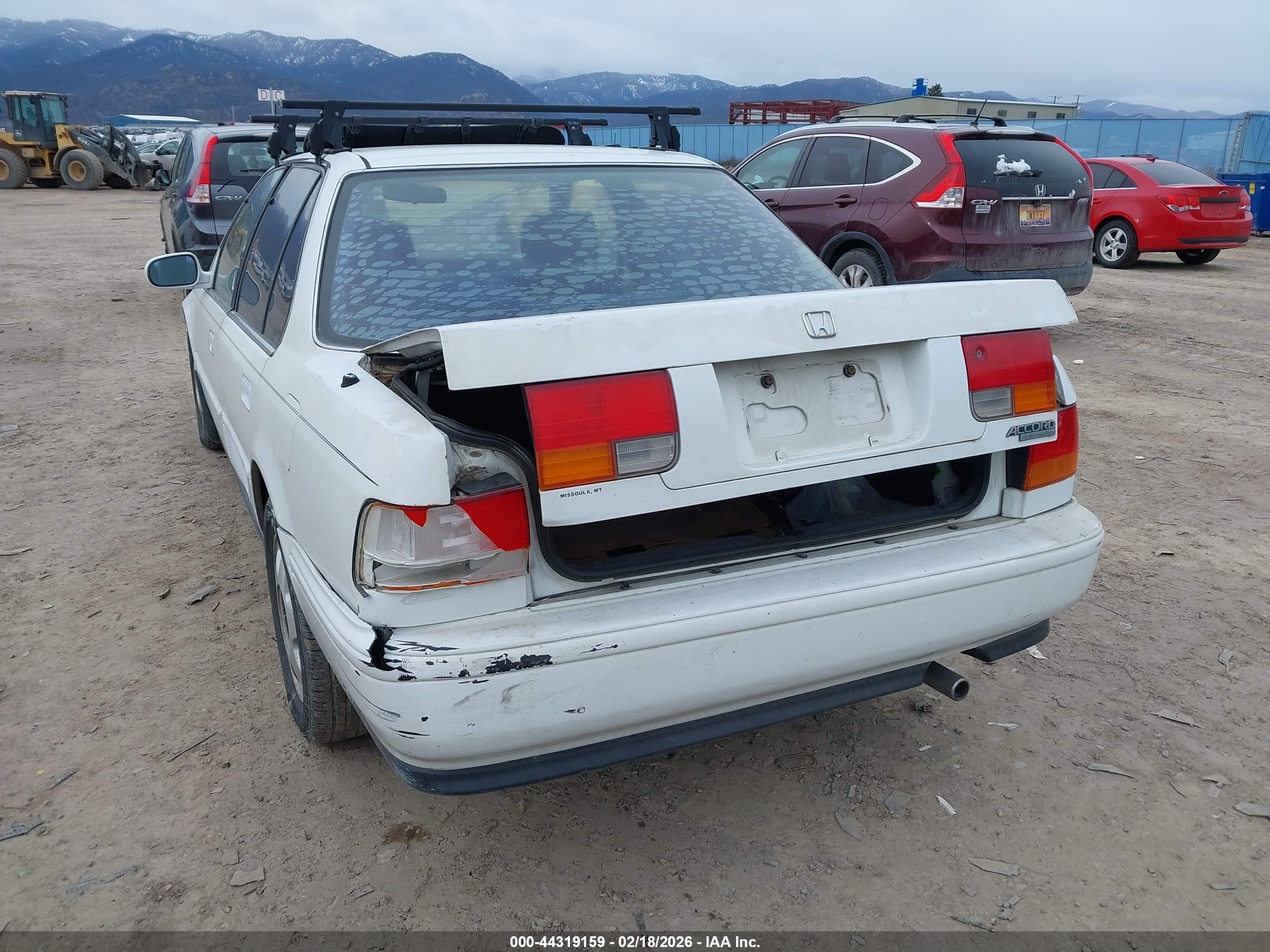 1993 Honda Accord 10th Anniversary White vin: 1HGCB7693PA076596