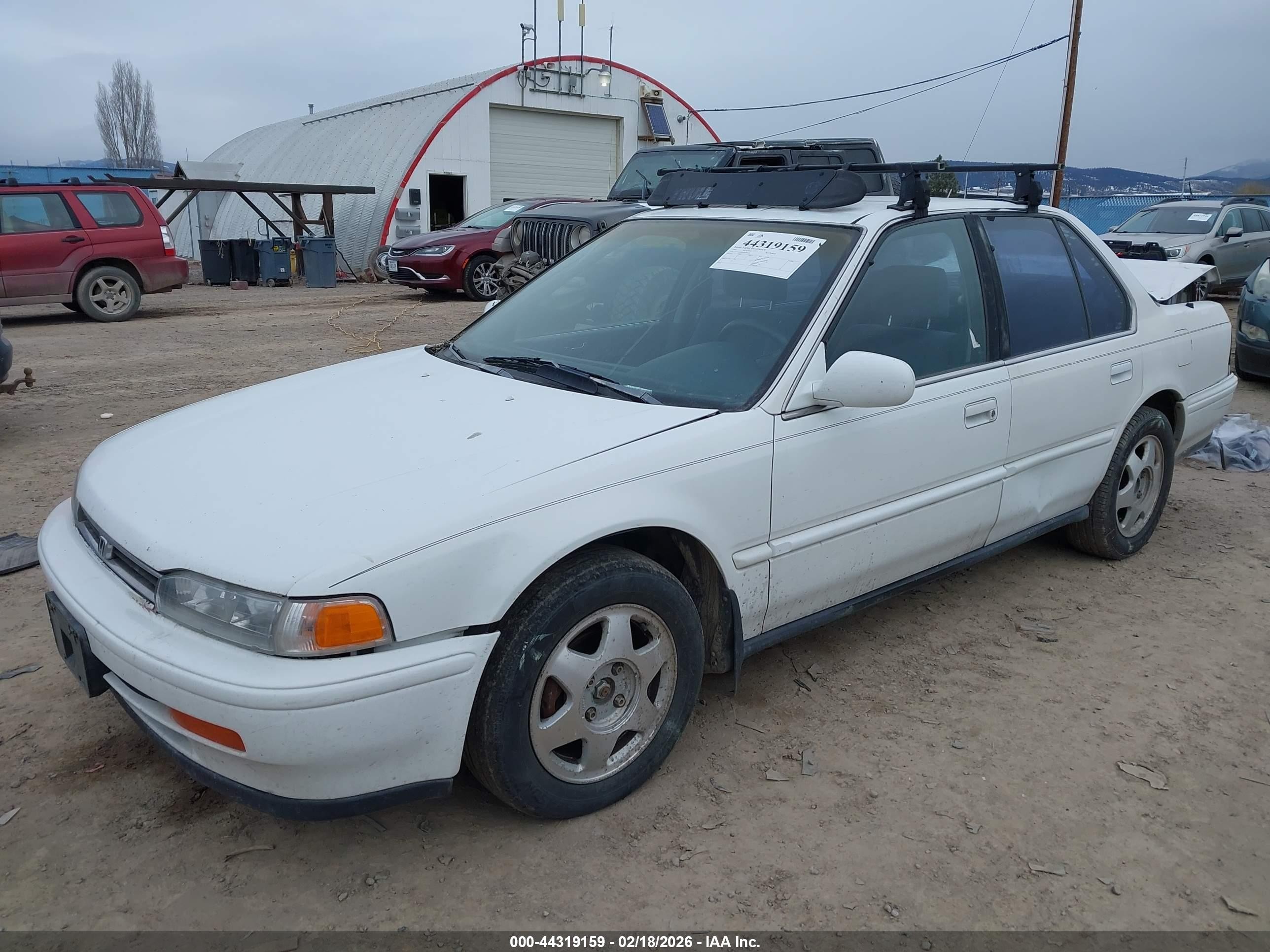 1993 Honda Accord 10th Anniversary White vin: 1HGCB7693PA076596