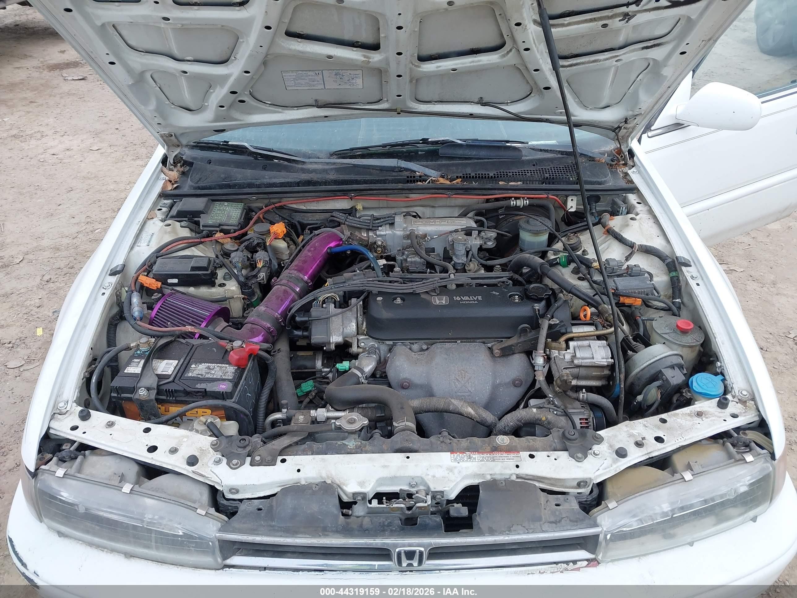 1993 Honda Accord 10th Anniversary White vin: 1HGCB7693PA076596