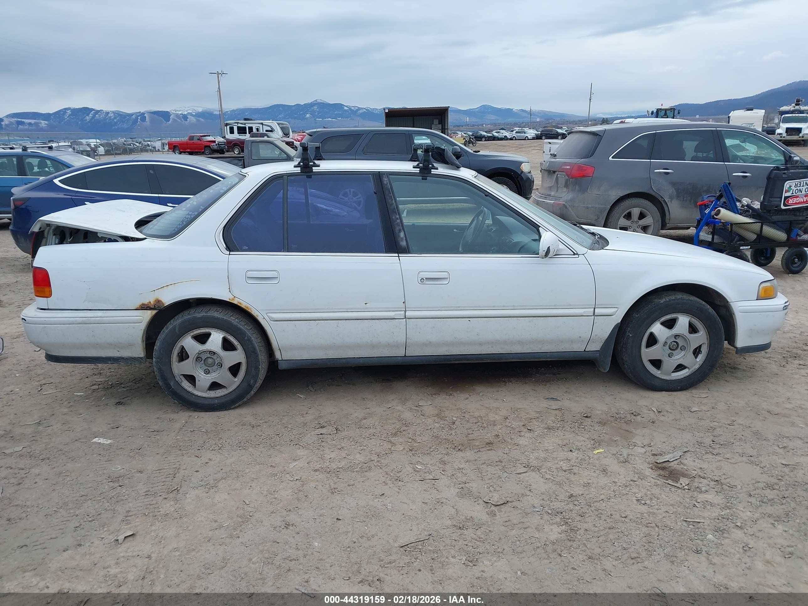 1993 Honda Accord 10th Anniversary White vin: 1HGCB7693PA076596