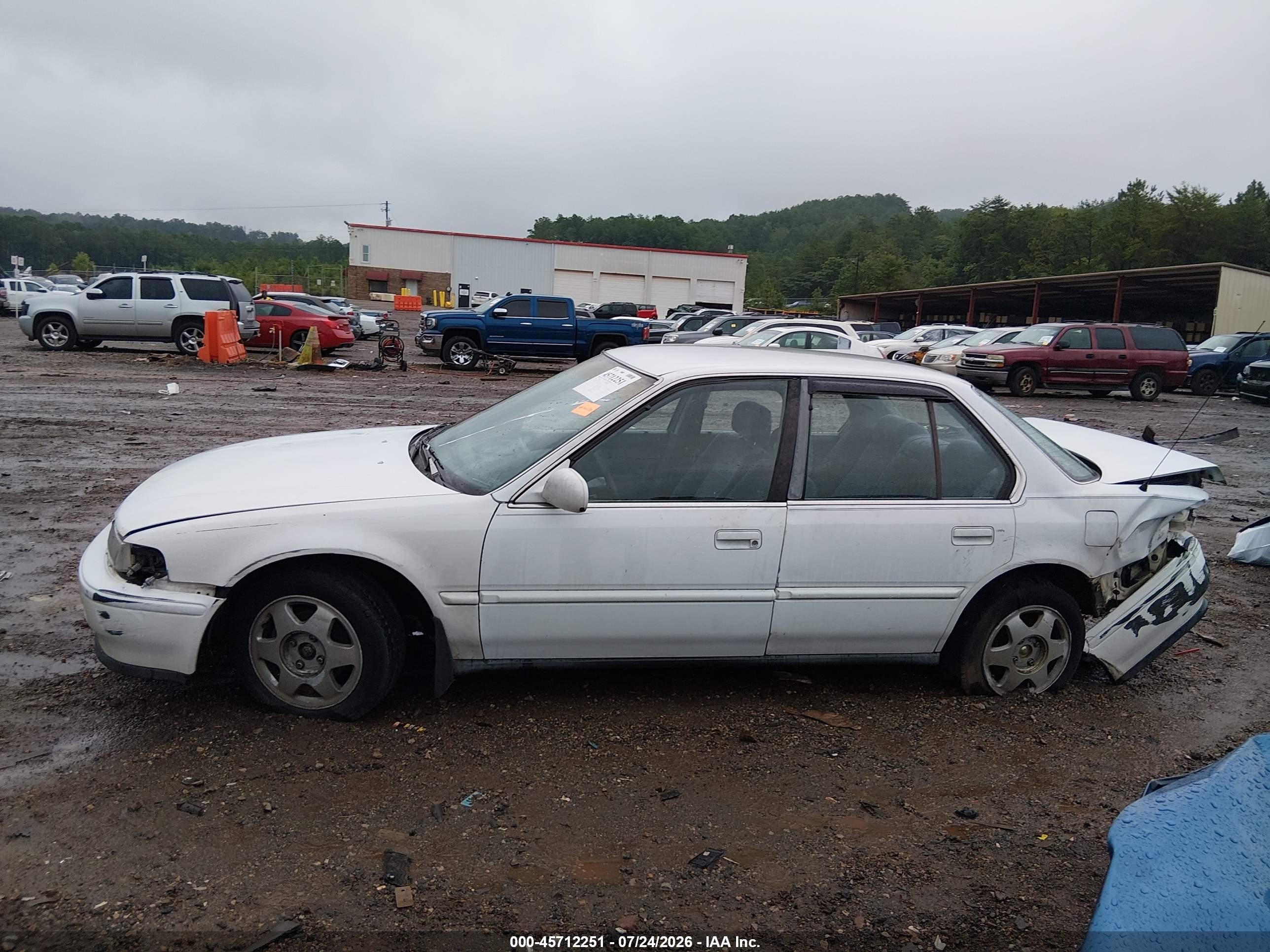 1993 Honda Accord 10th Anniversary White vin: 1HGCB7697PA157908