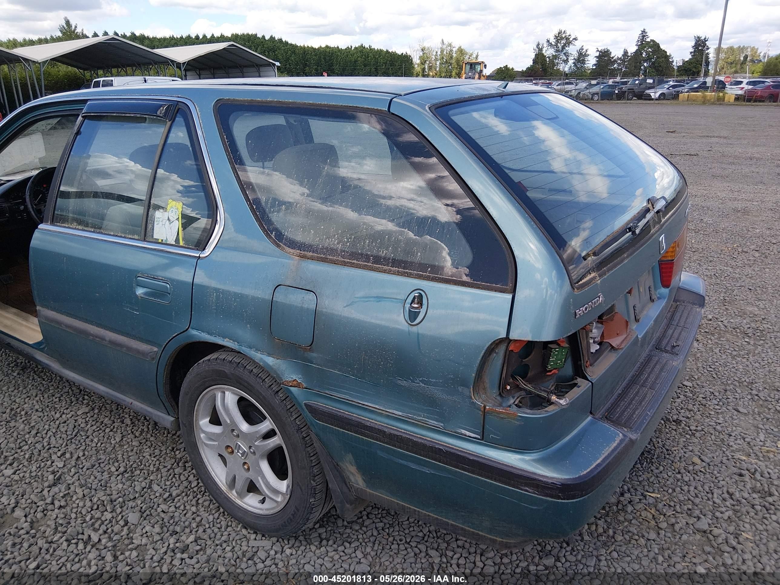 1991 Honda Accord Ex Green vin: 1HGCB9860MA015622