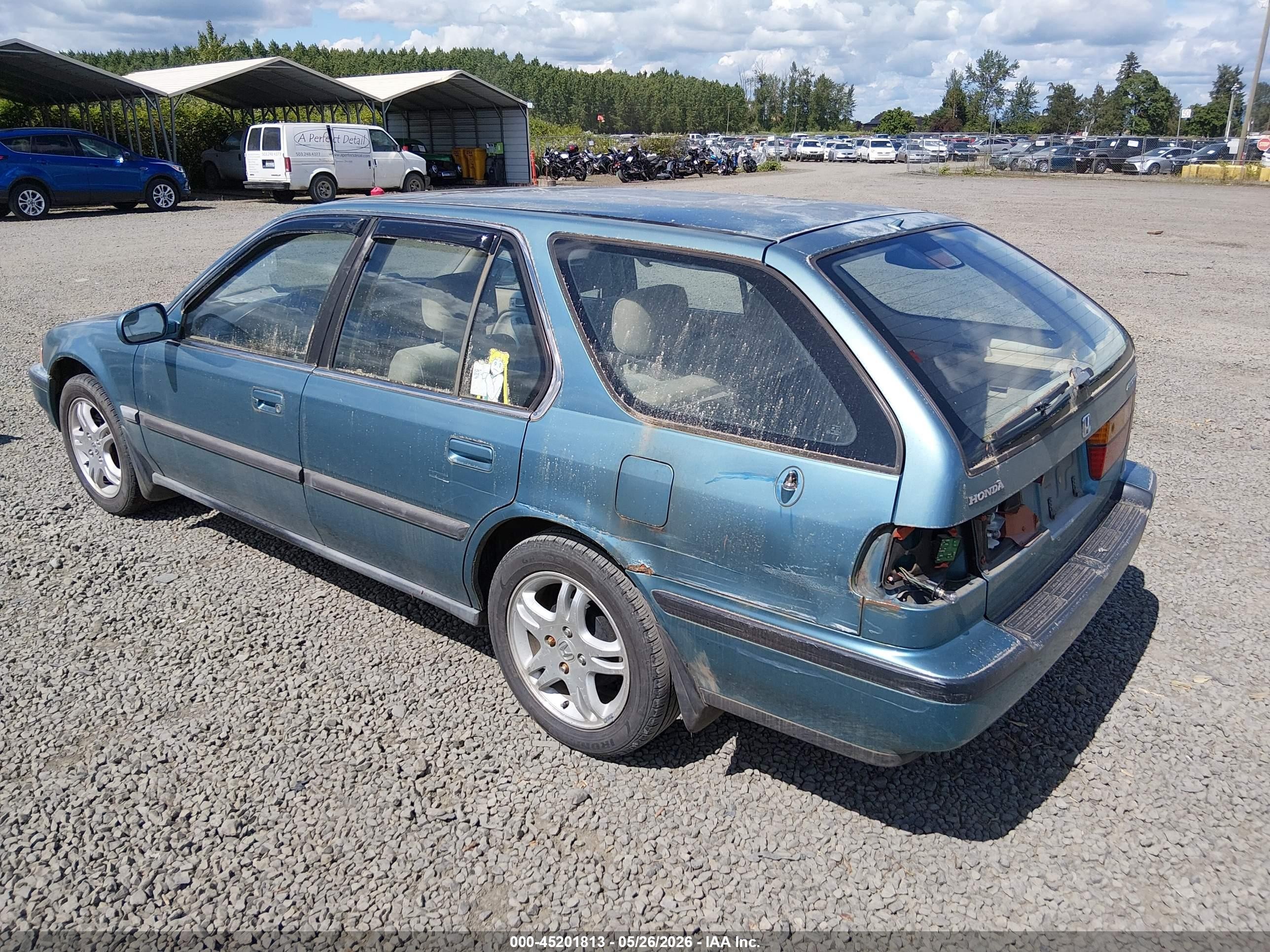 1991 Honda Accord Ex Green vin: 1HGCB9860MA015622