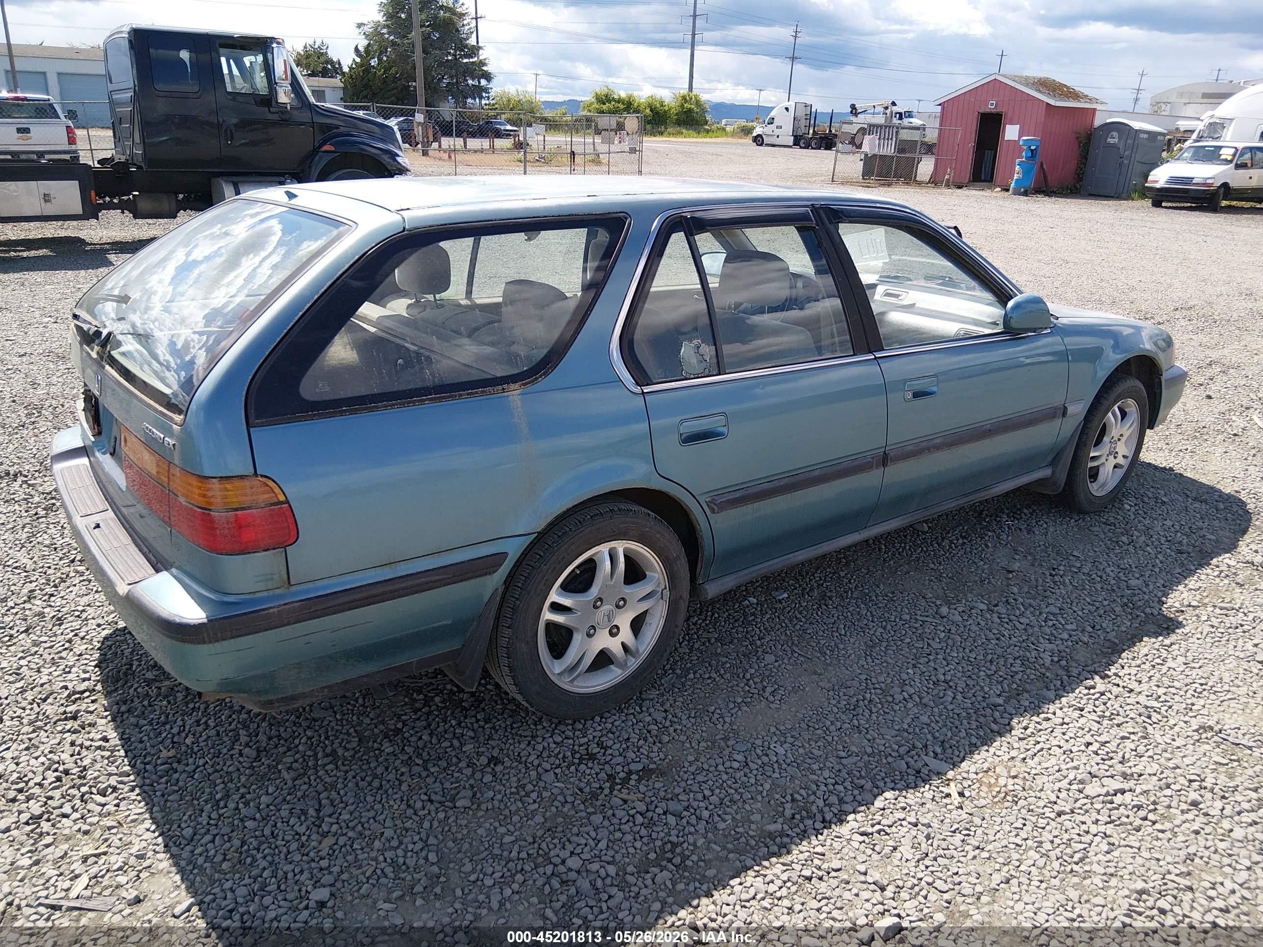 1991 Honda Accord Ex Green vin: 1HGCB9860MA015622