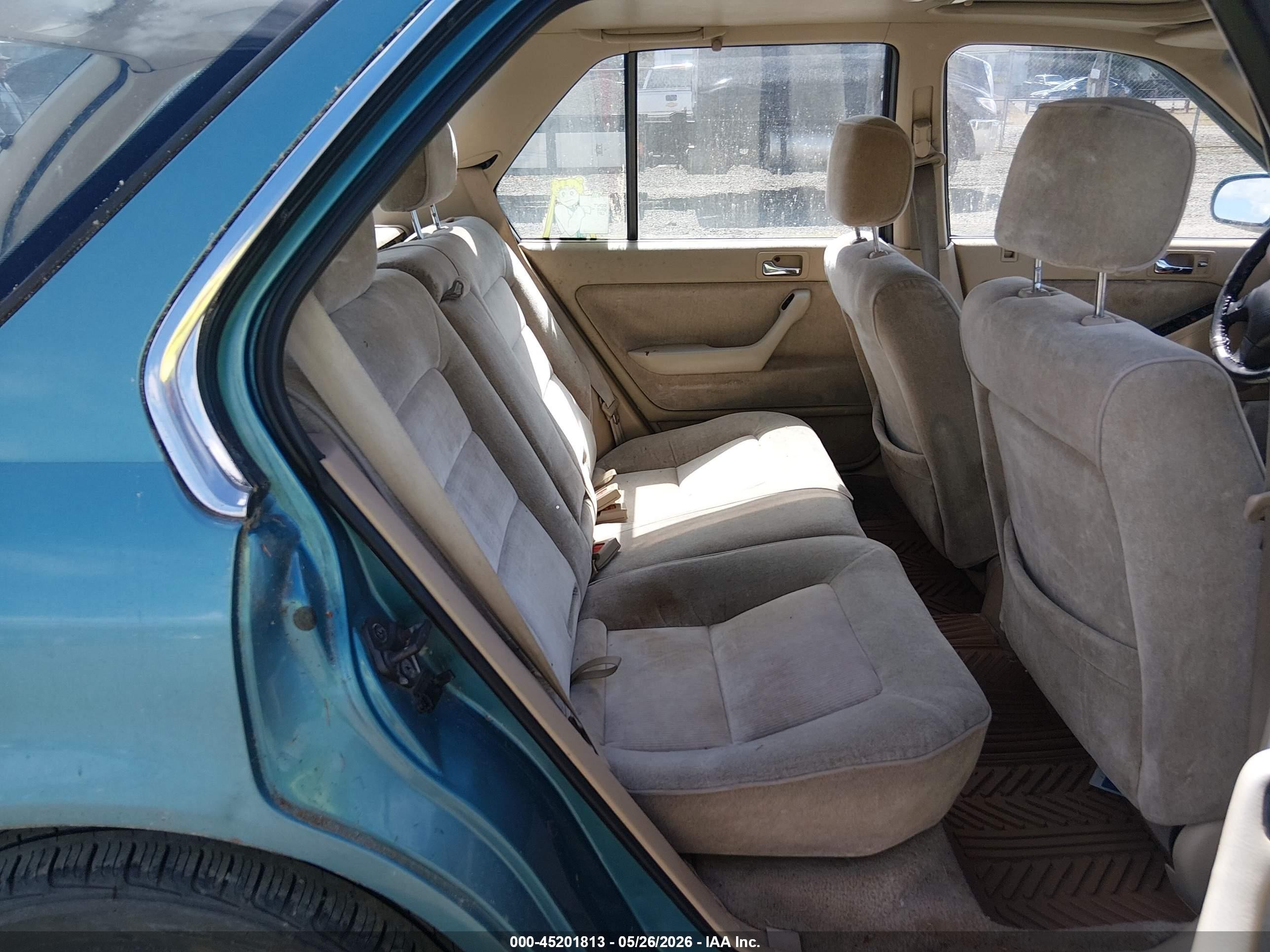 1991 Honda Accord Ex Green vin: 1HGCB9860MA015622