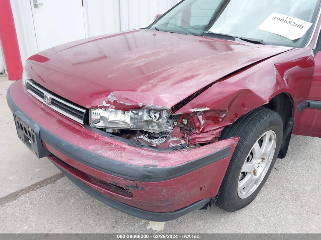 1993 Honda Accord Ex Maroon vin: 1HGCB9874PA007987