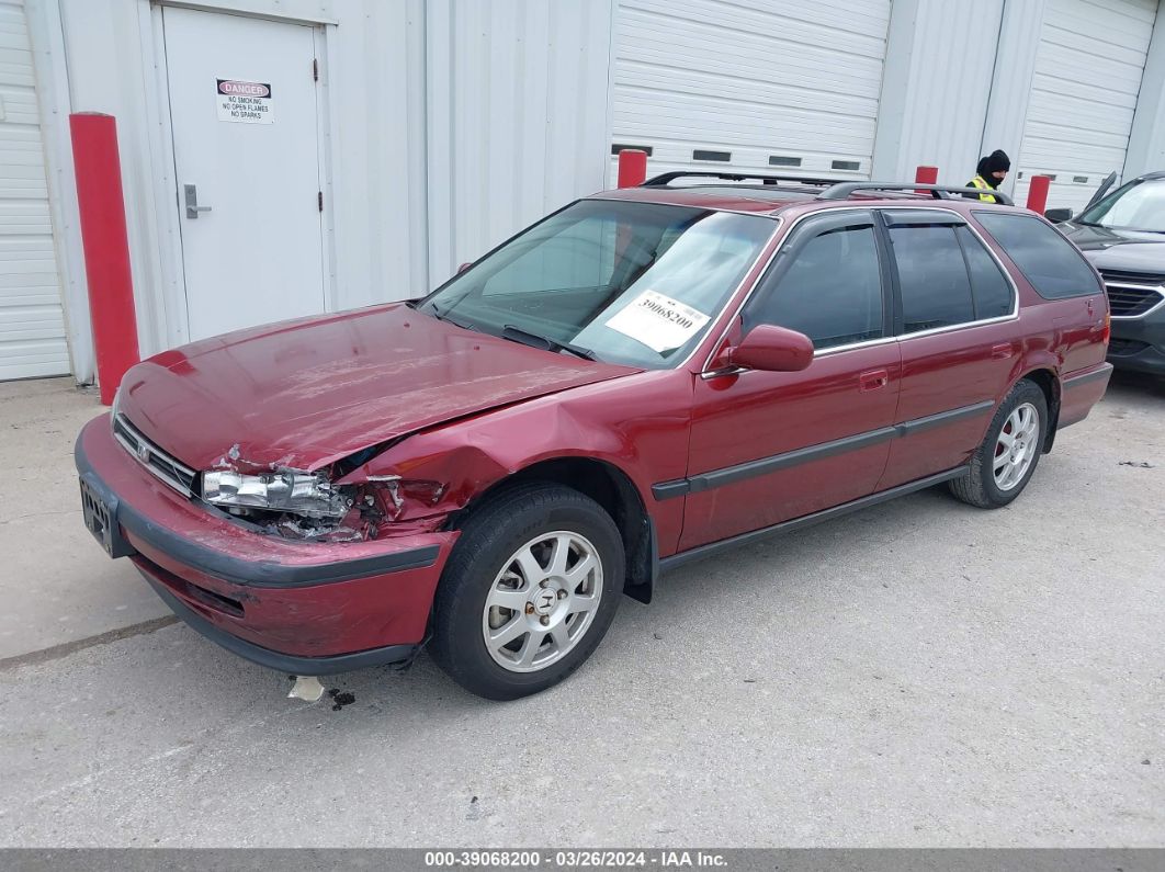 1993 Honda Accord Ex Maroon vin: 1HGCB9874PA007987