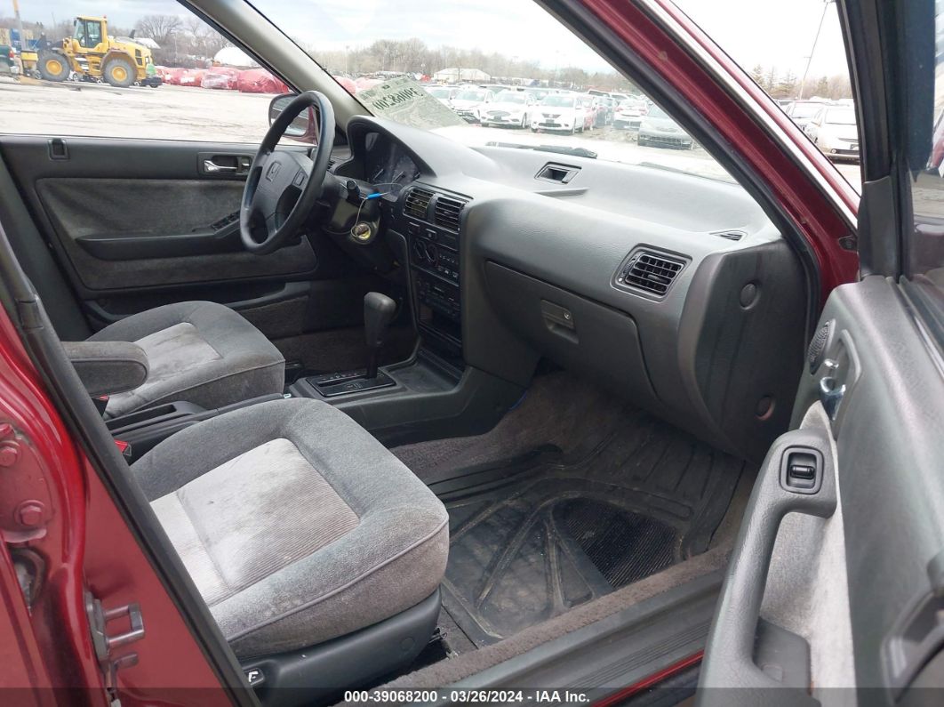 1993 Honda Accord Ex Maroon vin: 1HGCB9874PA007987